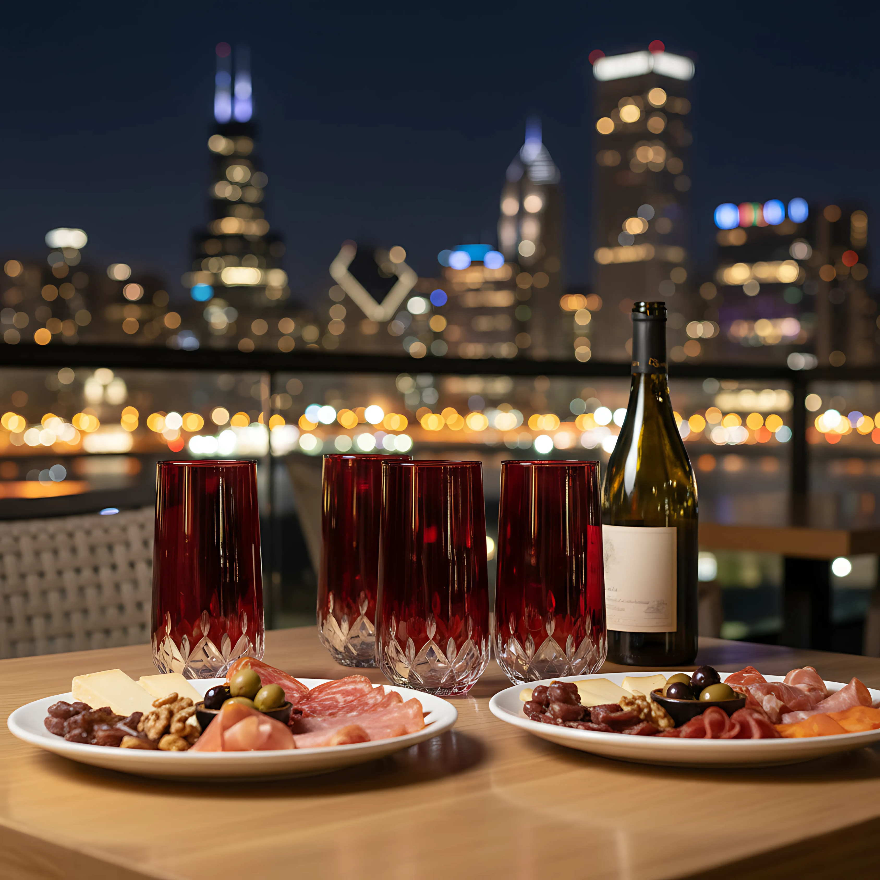 Aria Highball Glass - Set Of 2 - Margerie Crystal USA