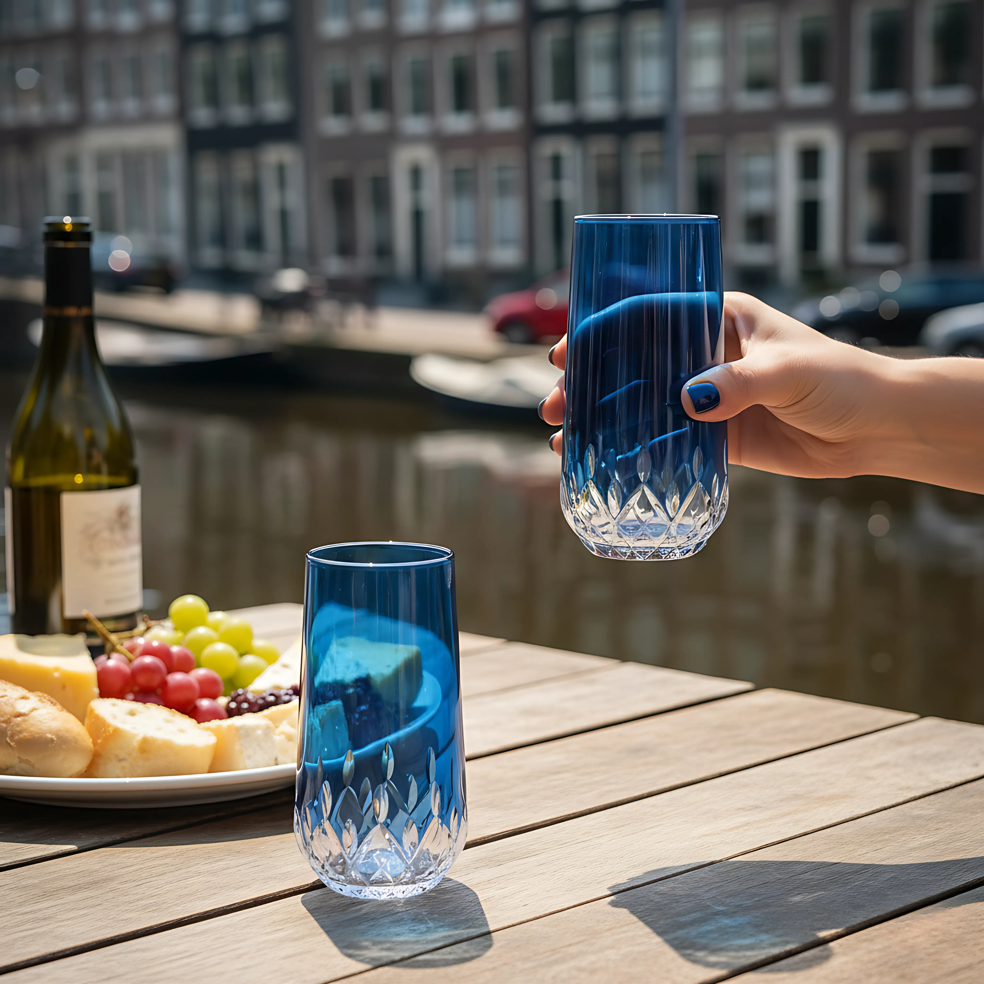 Aria Highball Glass - Set Of 2 - Margerie Crystal USA