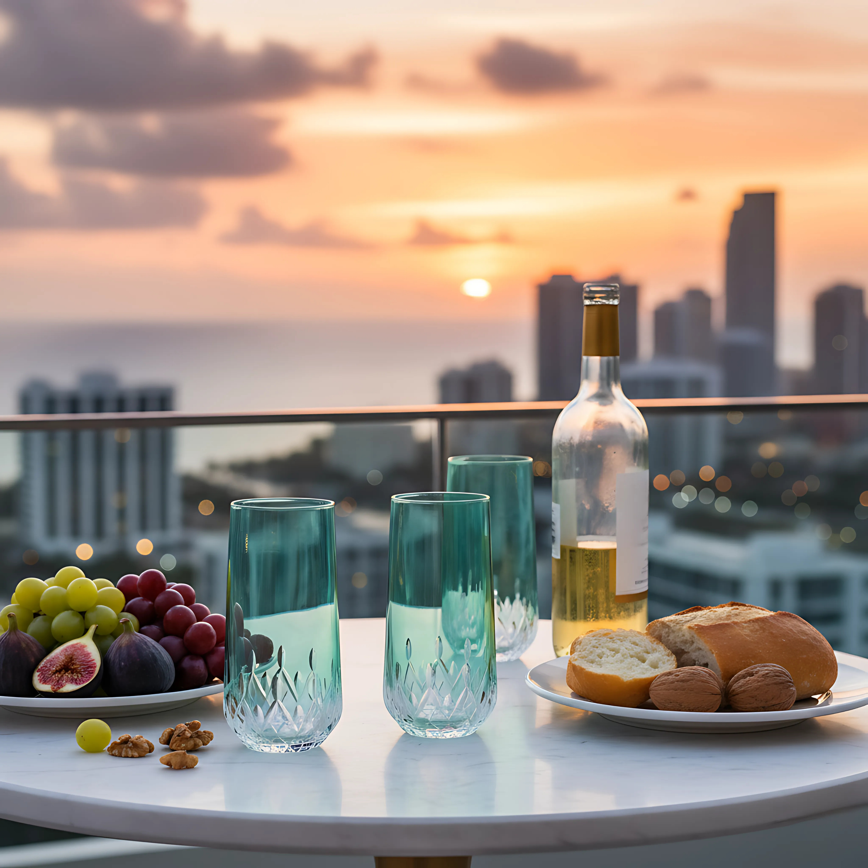 Aria Highball Glass - Set Of 2 - Margerie Crystal USA