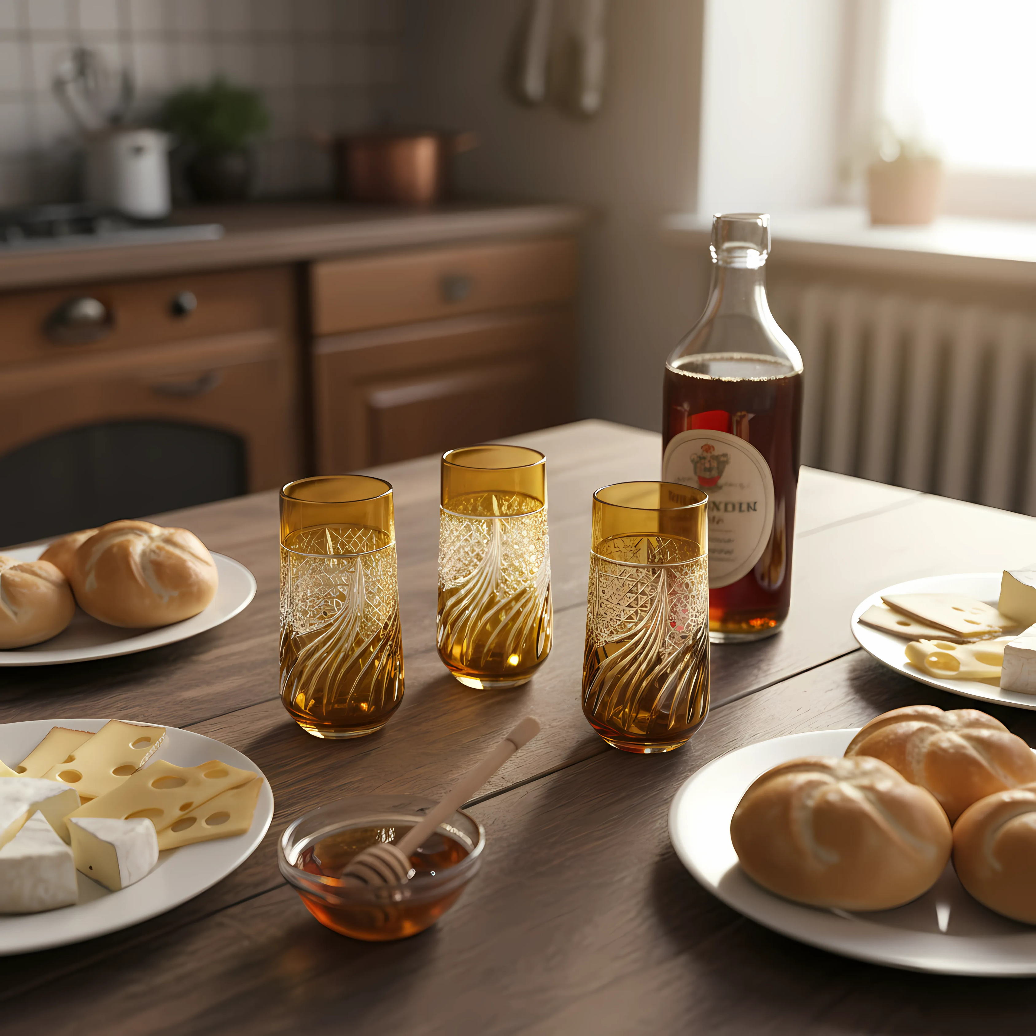 Aurora Highball Glass - Set Of 2 - Margerie Crystal USA