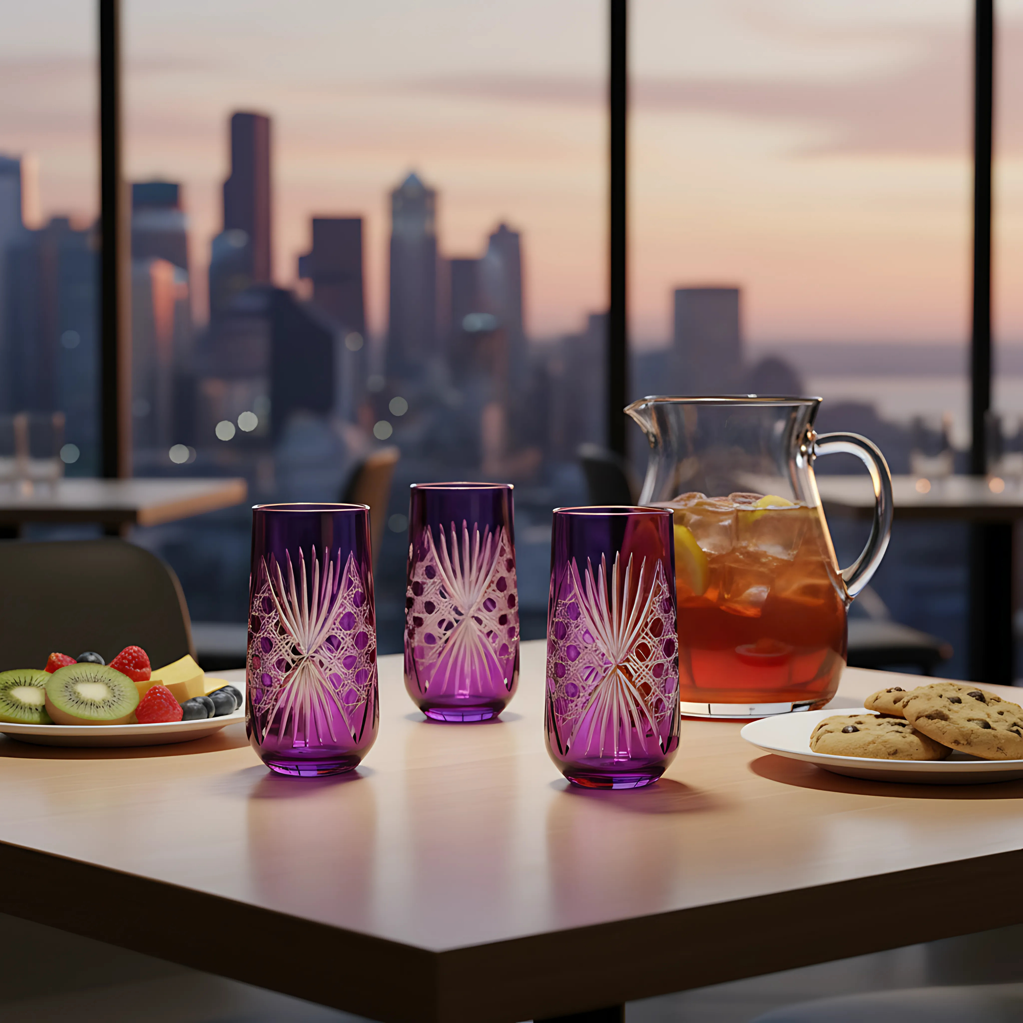 Éclat Highball Glass - Set Of 2 - Margerie Crystal USA