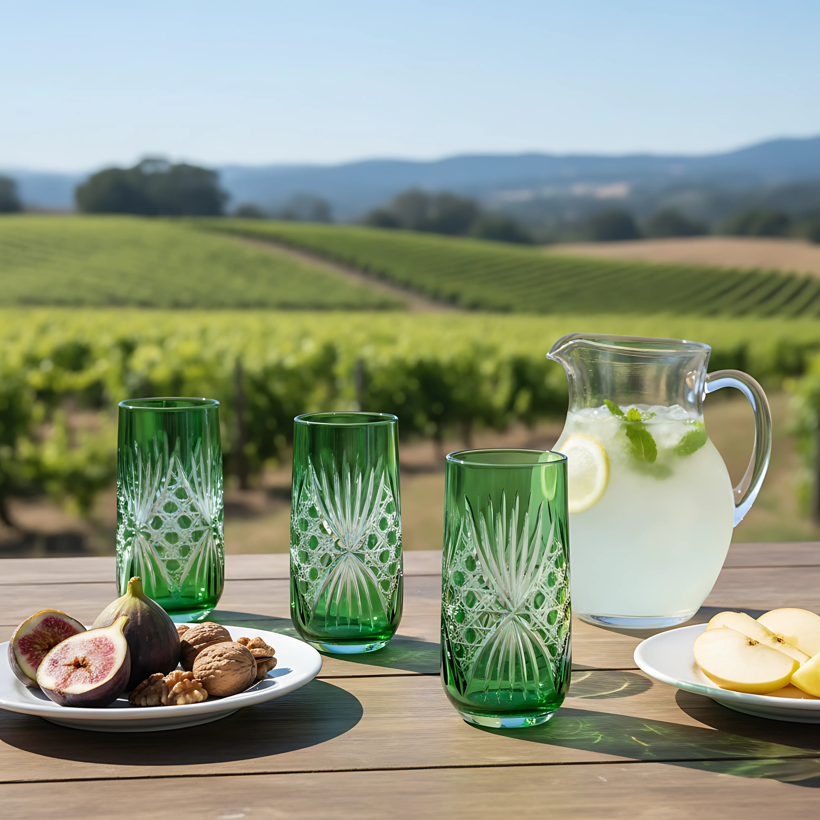 Éclat Highball Glass - Set Of 2 - Margerie Crystal USA