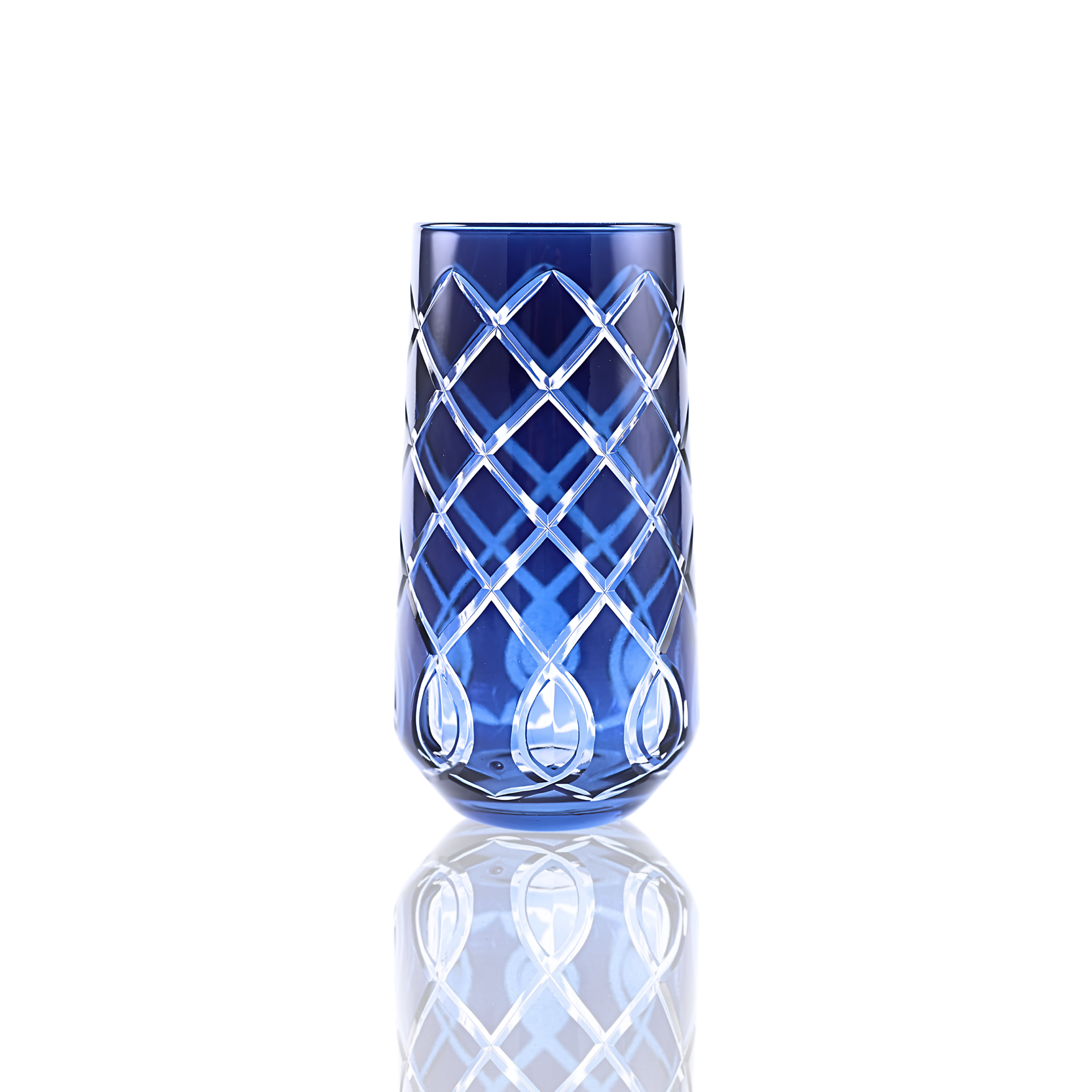 Heritage Highball Glass - Set Of 2 - Margerie Crystal USA