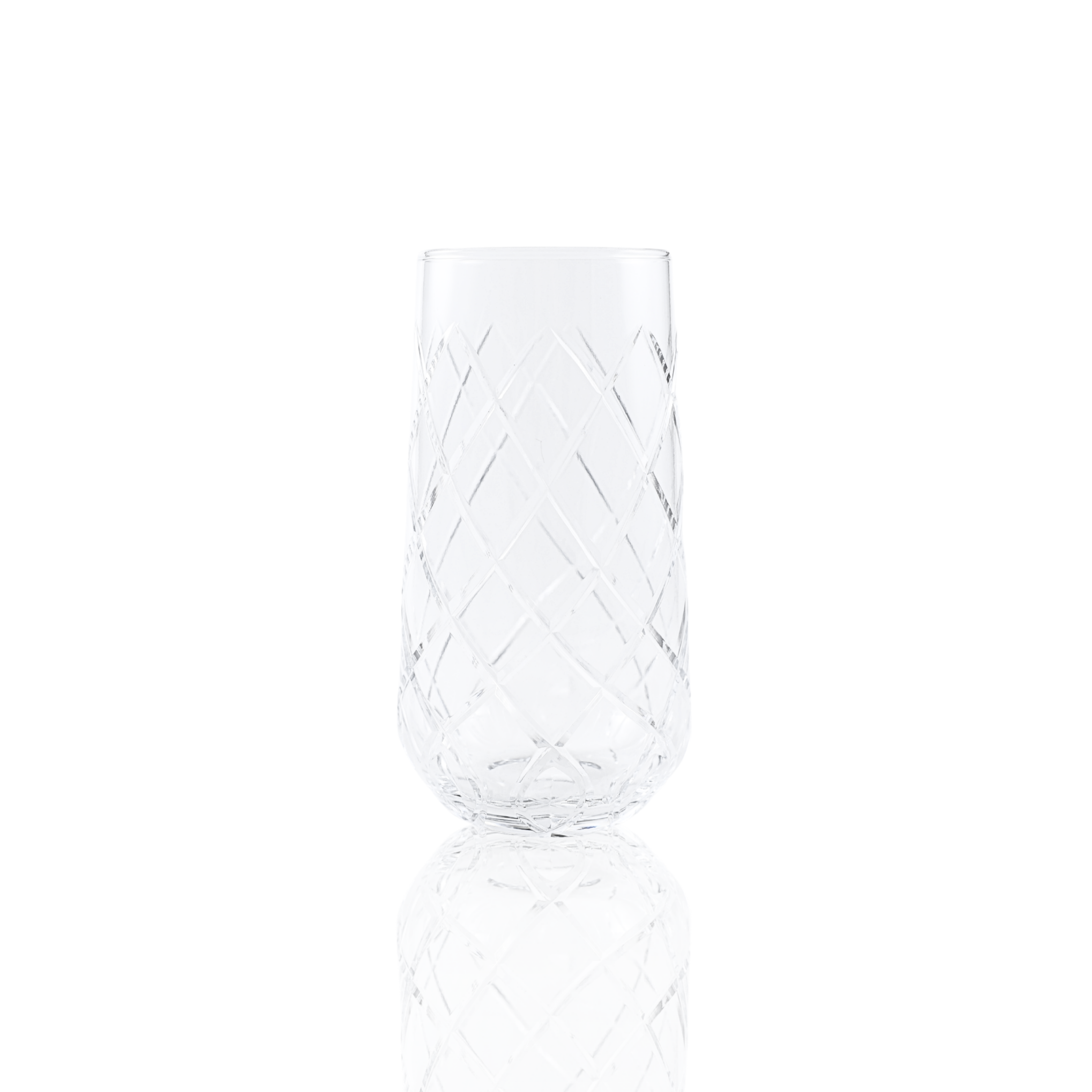 Heritage Highball Glass - Set Of 2 - Margerie Crystal USA