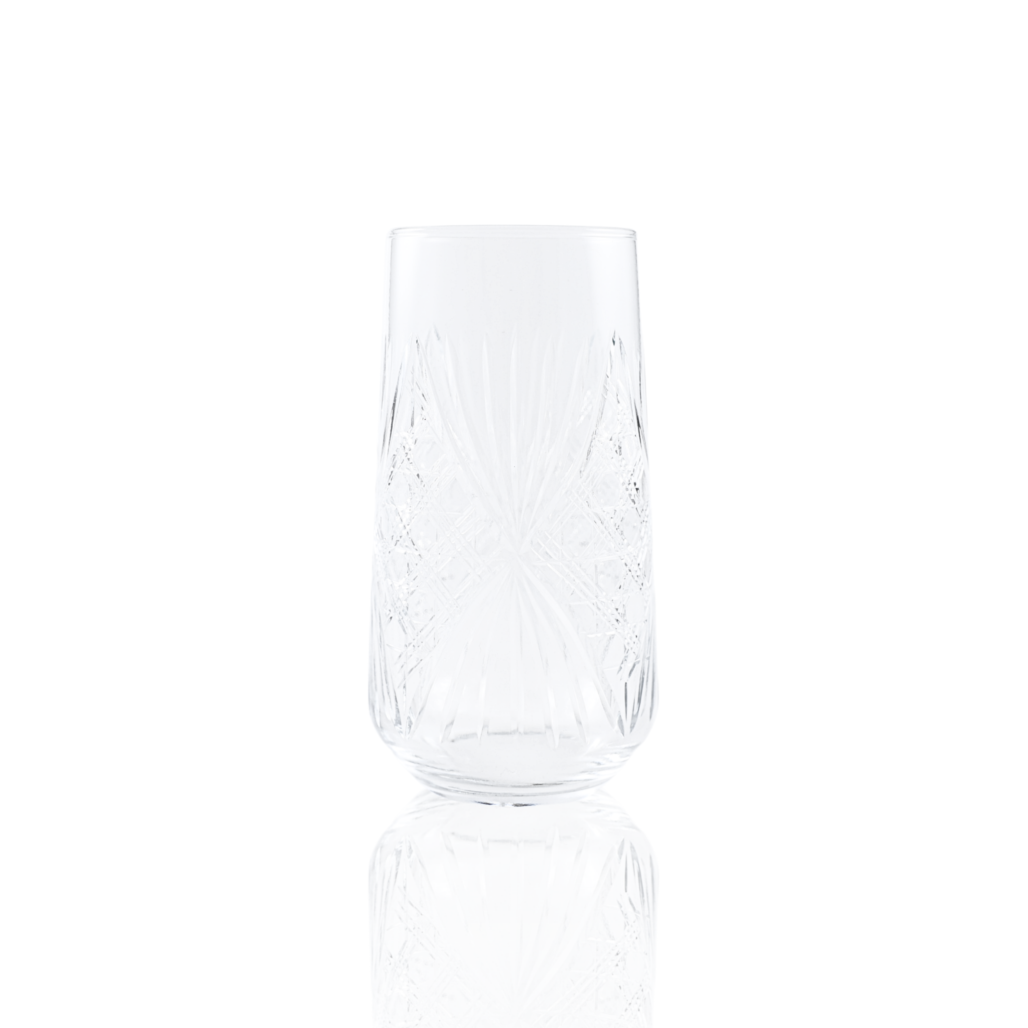 Éclat Highball Glass - Set Of 2 - Margerie Crystal USA