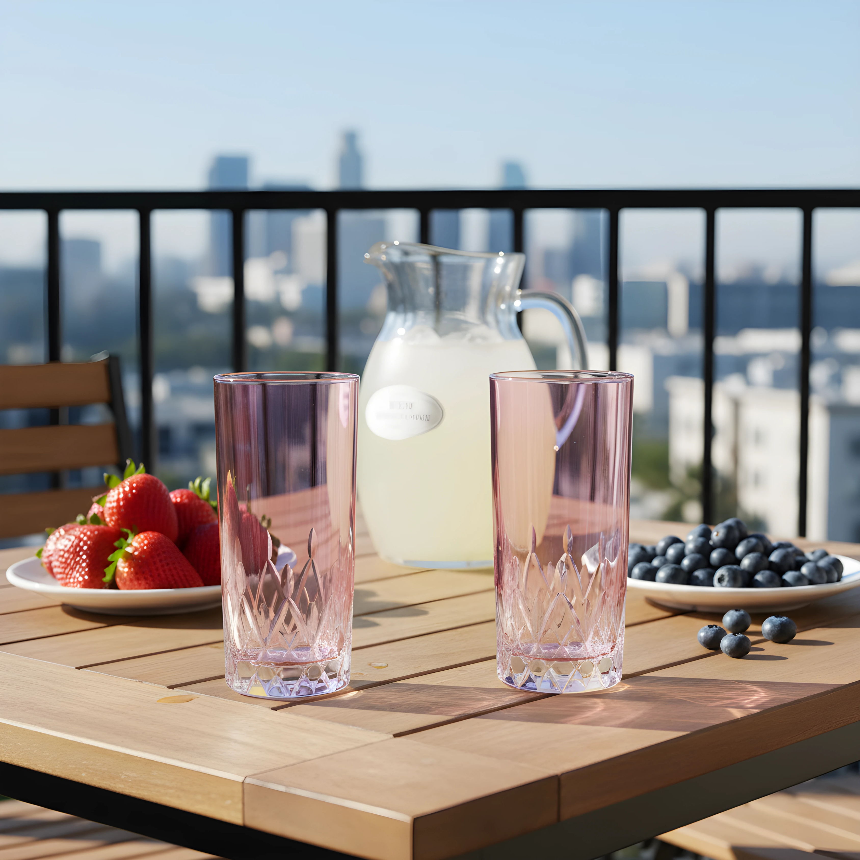 Aria Highball Glass - Set Of 2 - Margerie Crystal USA