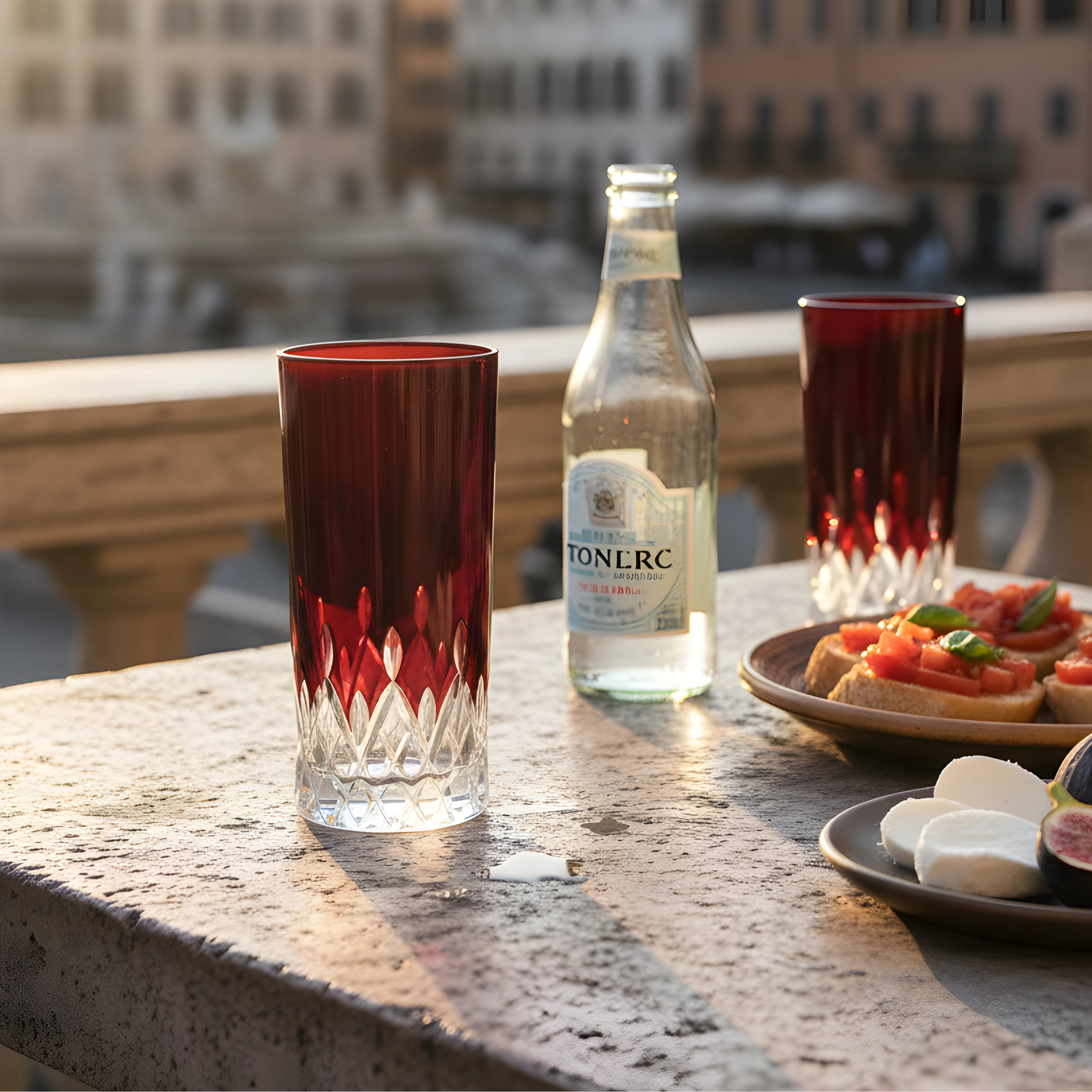 Aria Highball Glass - Set Of 2 - Margerie Crystal USA