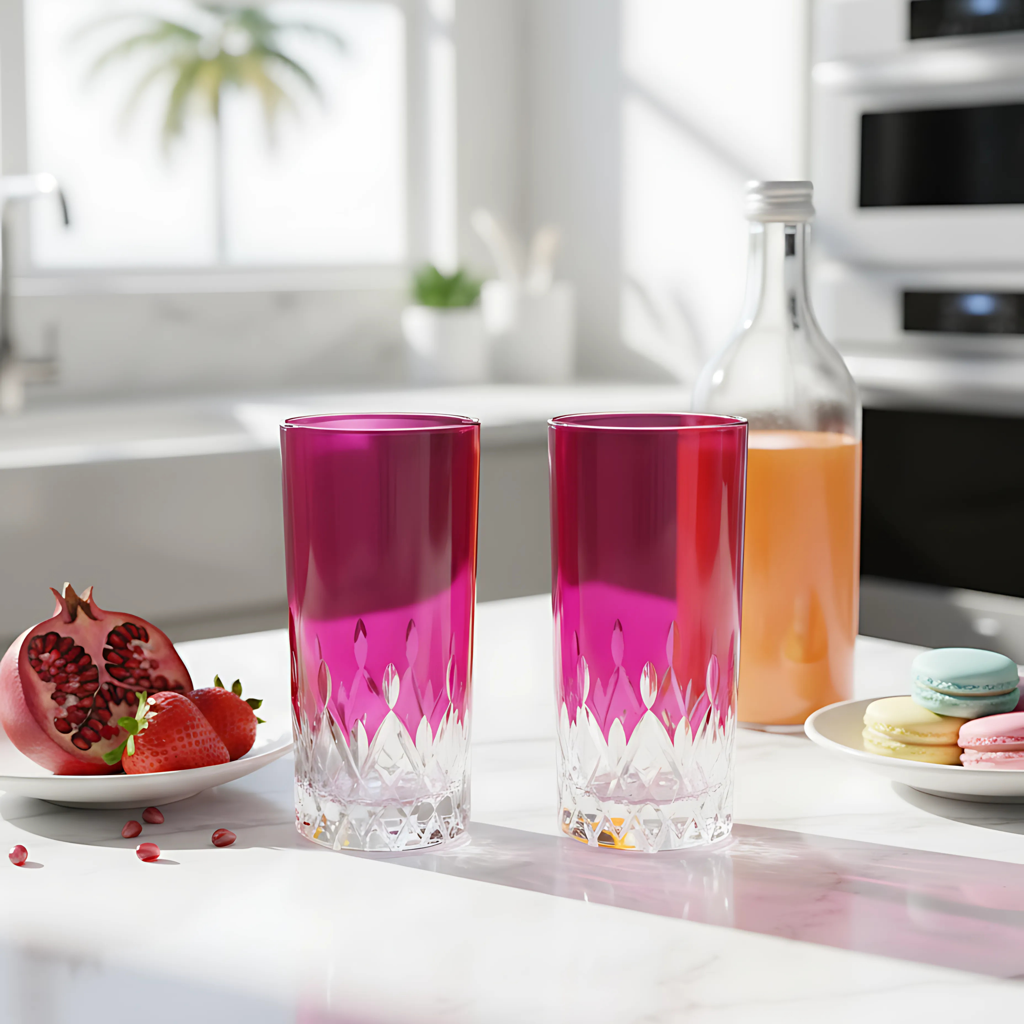 Aria Highball Glass - Set Of 2 - Margerie Crystal USA