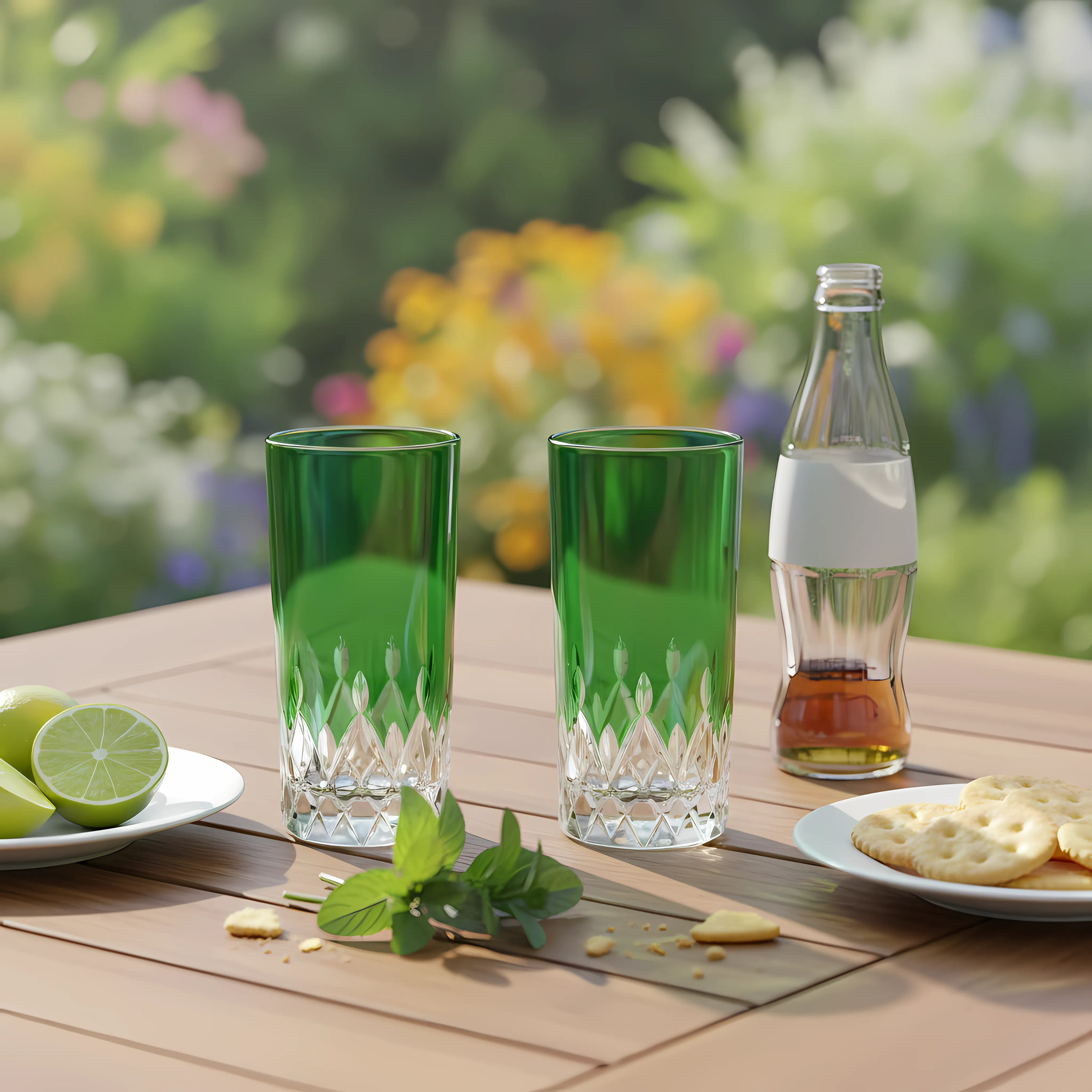 Aria Highball Glass - Set Of 2 - Margerie Crystal USA