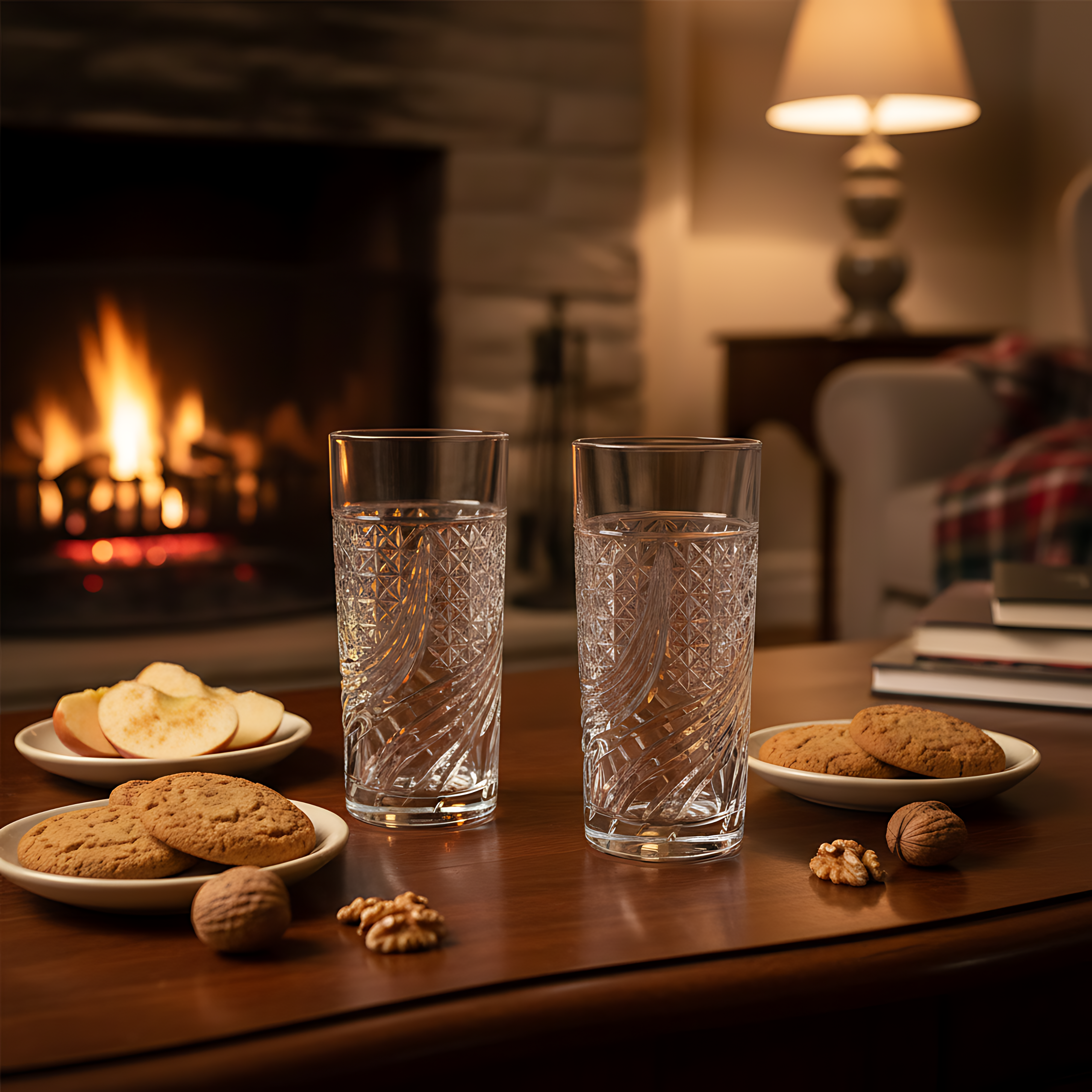 Aurora Highball Glass - Set Of 2 - Margerie Crystal USA