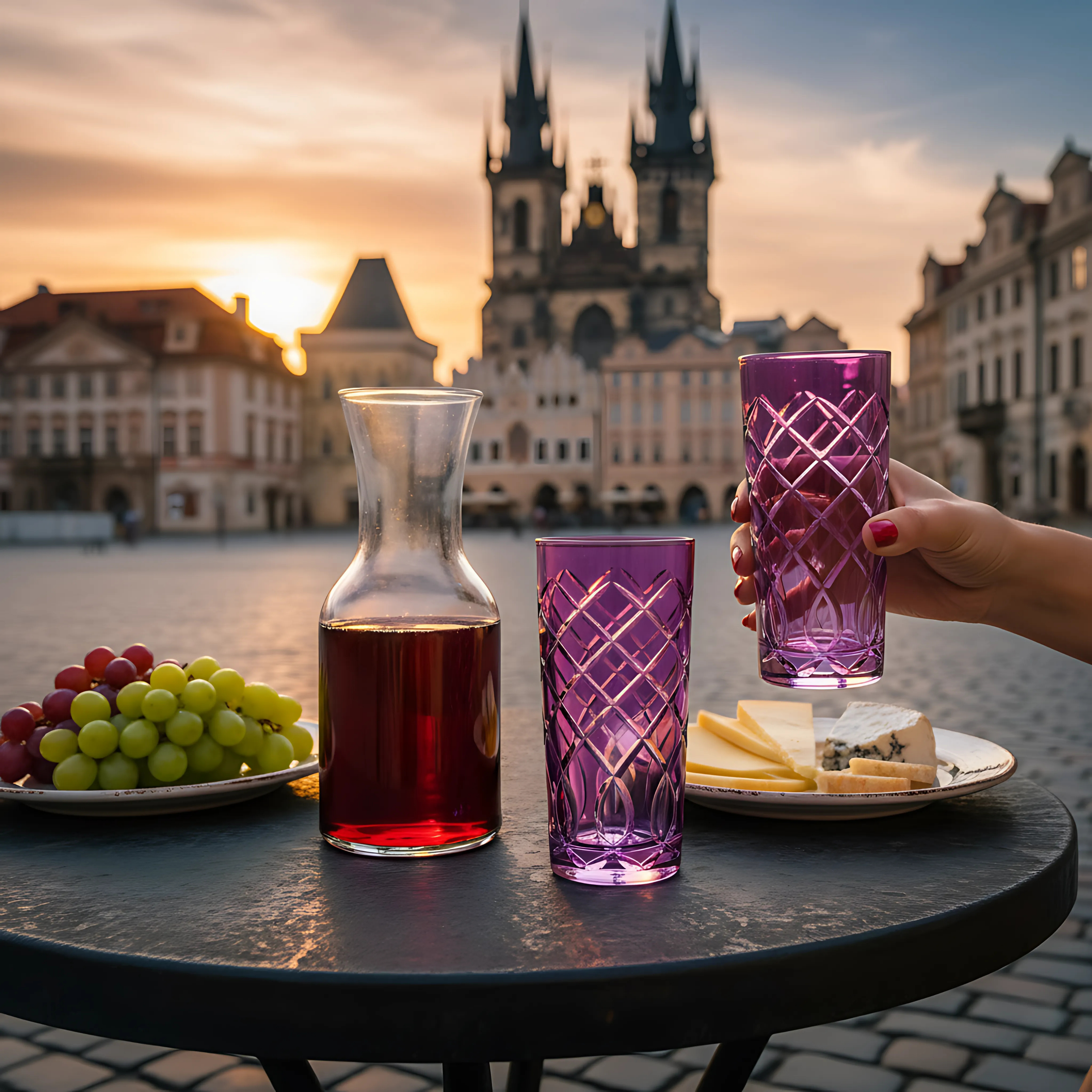 Heritage Highball Glass - Set Of 2 - Margerie Crystal USA