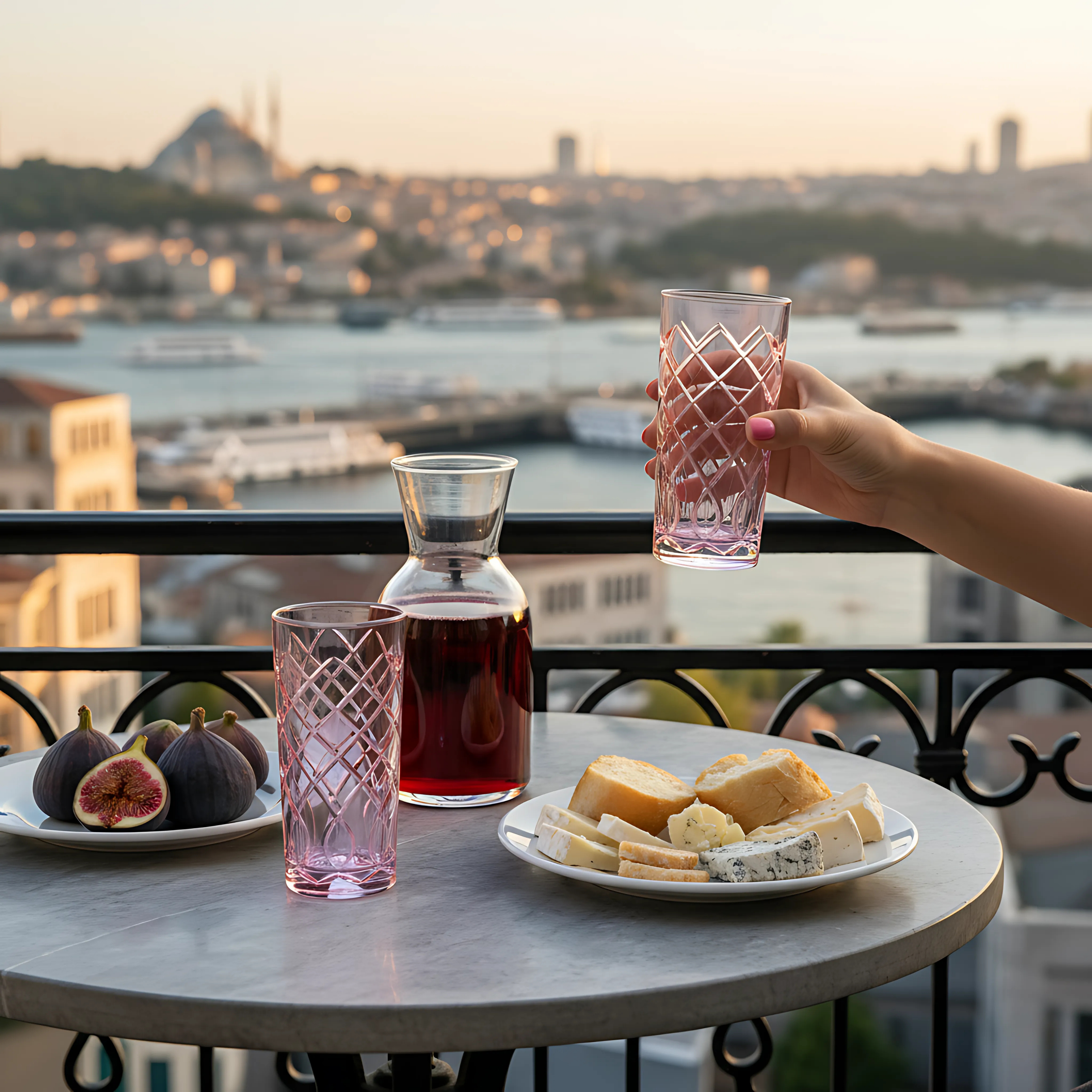 Heritage Highball Glass - Set Of 2 - Margerie Crystal USA