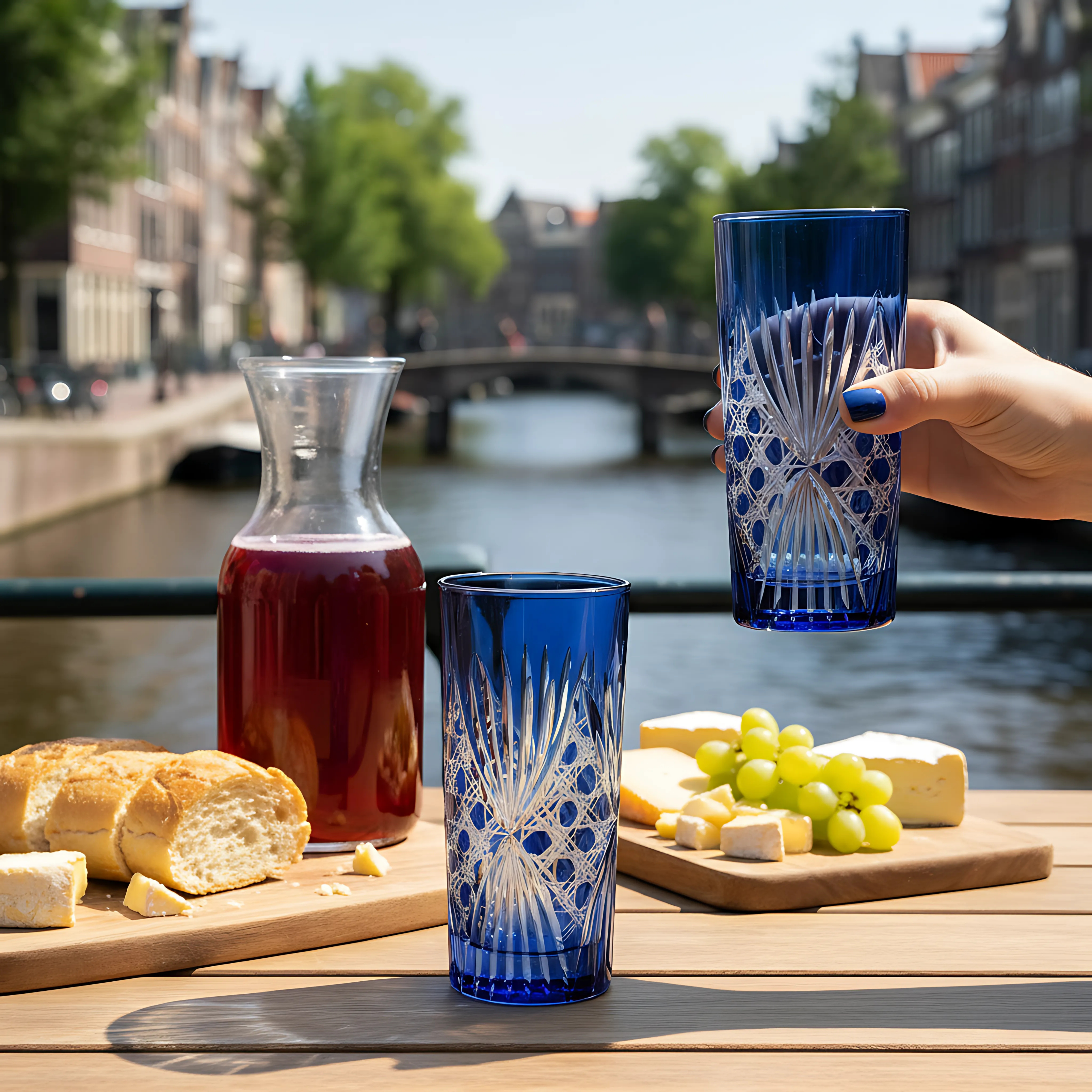 Éclat Highball Glass - Set Of 2 - Margerie Crystal USA