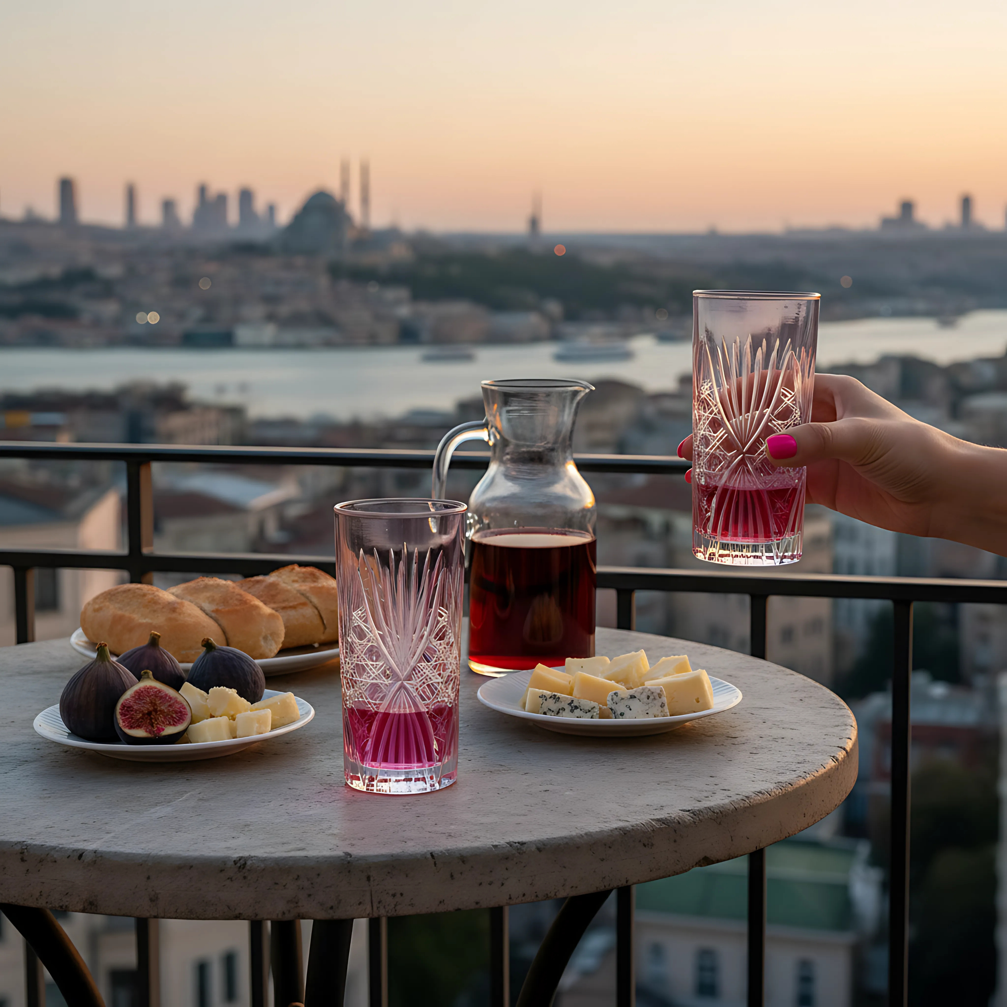 Éclat Highball Glass - Set Of 2 - Margerie Crystal USA