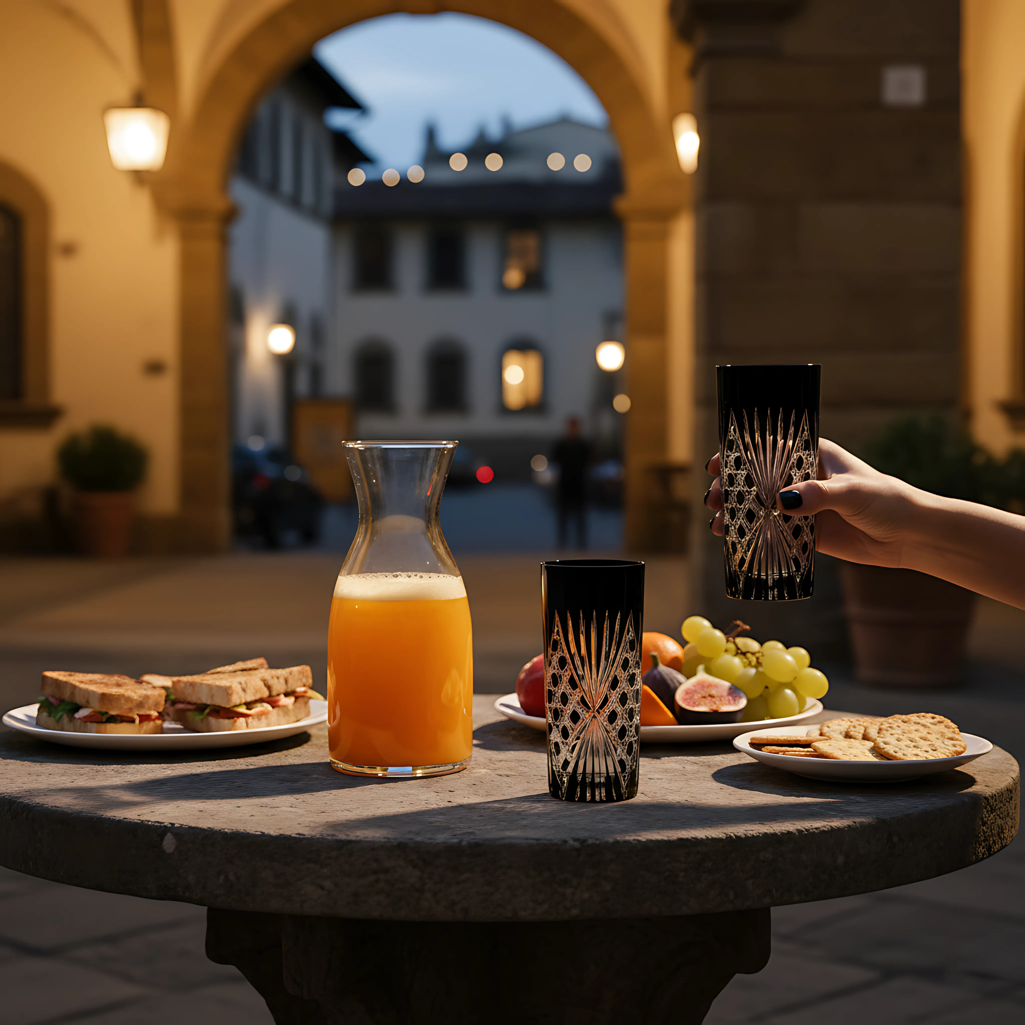 Éclat Highball Glass - Set Of 2 - Margerie Crystal USA