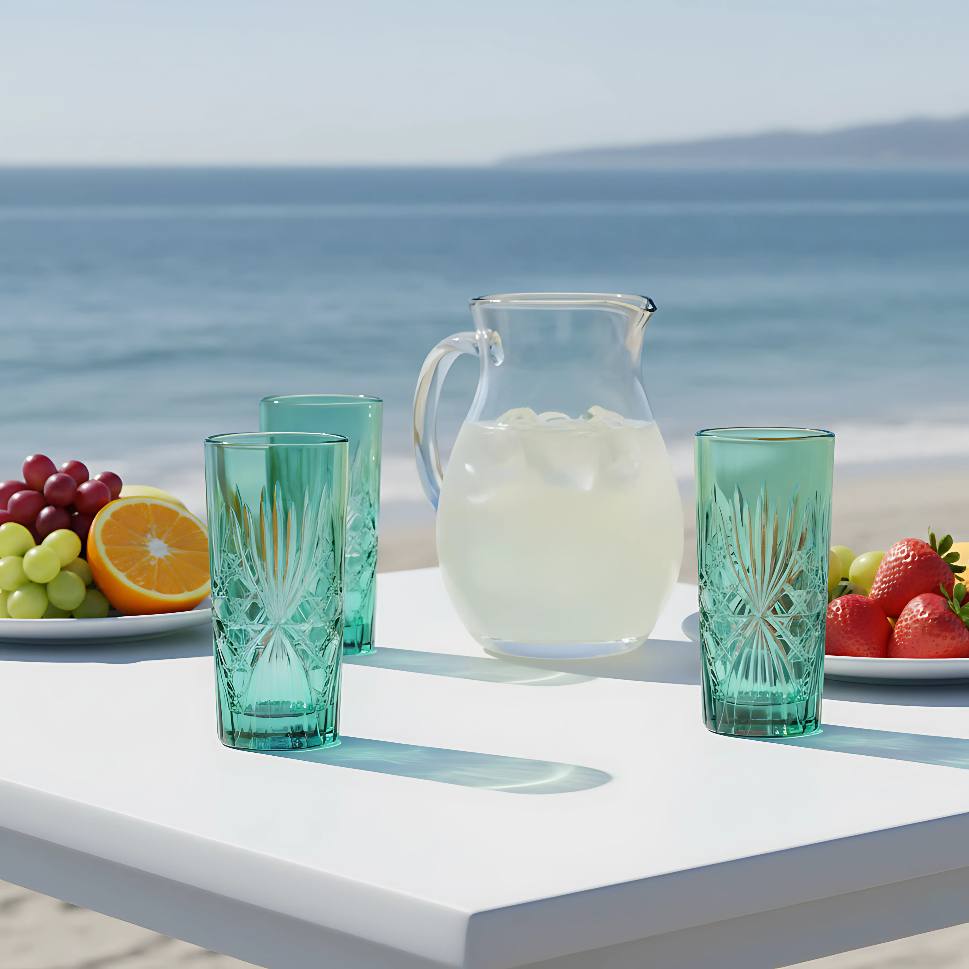 Éclat Highball Glass - Set Of 2 - Margerie Crystal USA