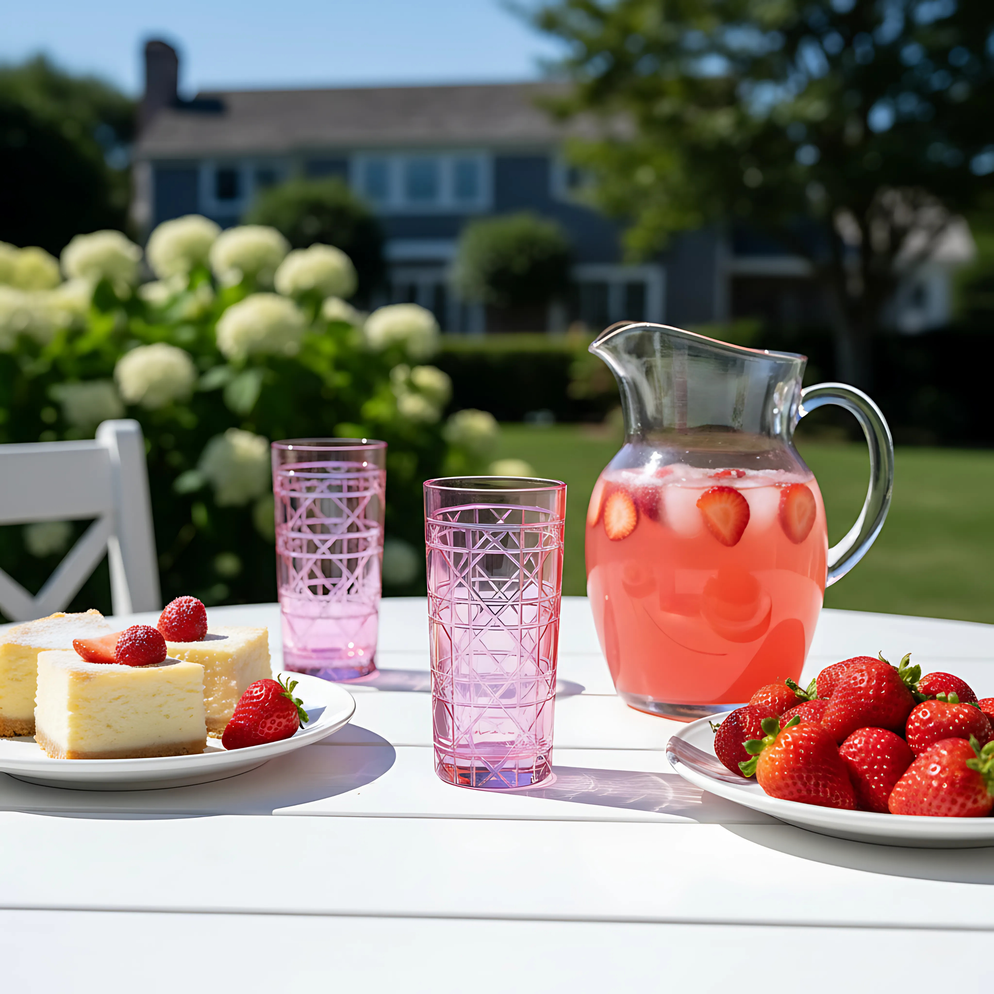 Gloria Cut Crystal Highball Glasses - Set Of 2 - Margerie Crystal USA