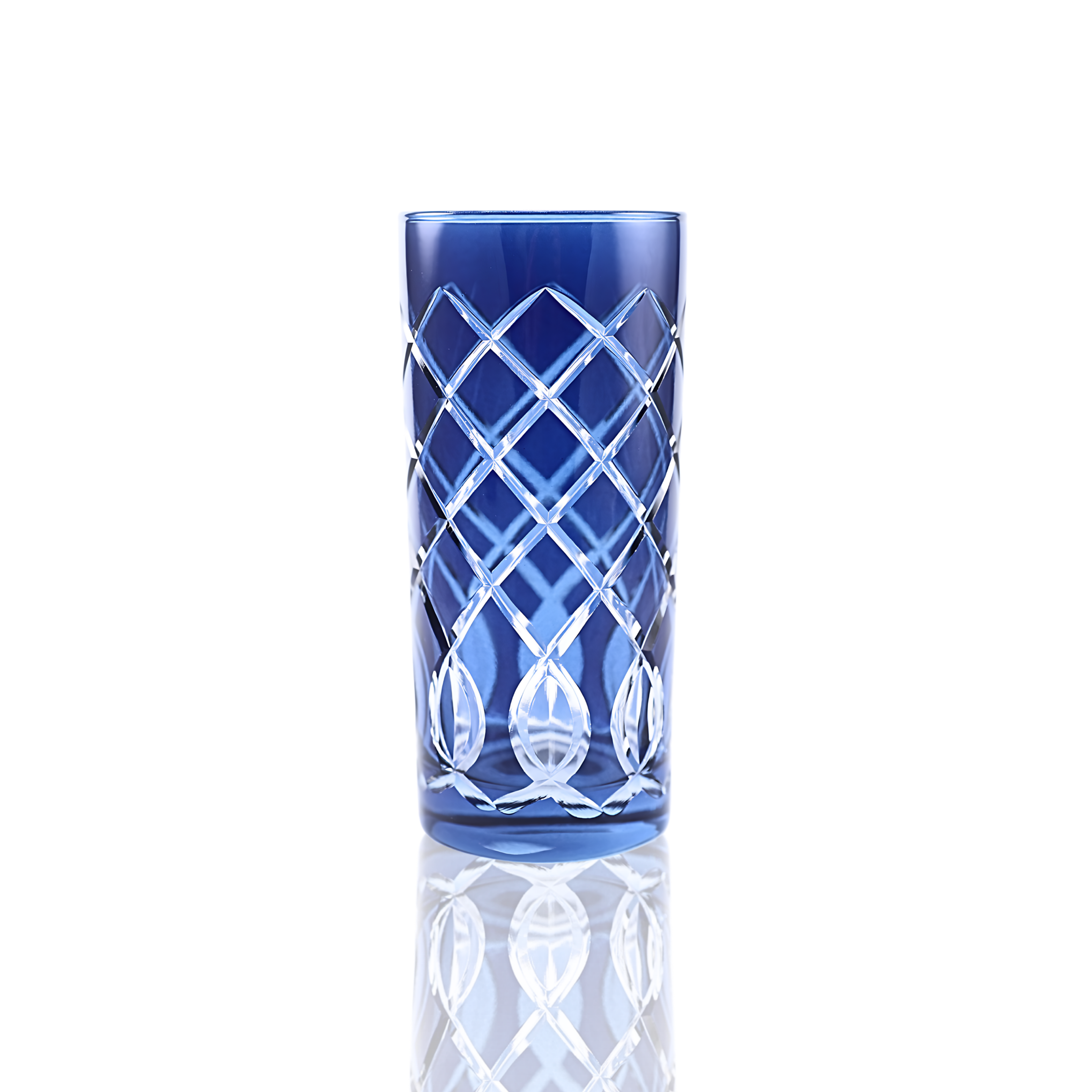 Heritage Highball Glass - Set Of 2 - Margerie Crystal USA