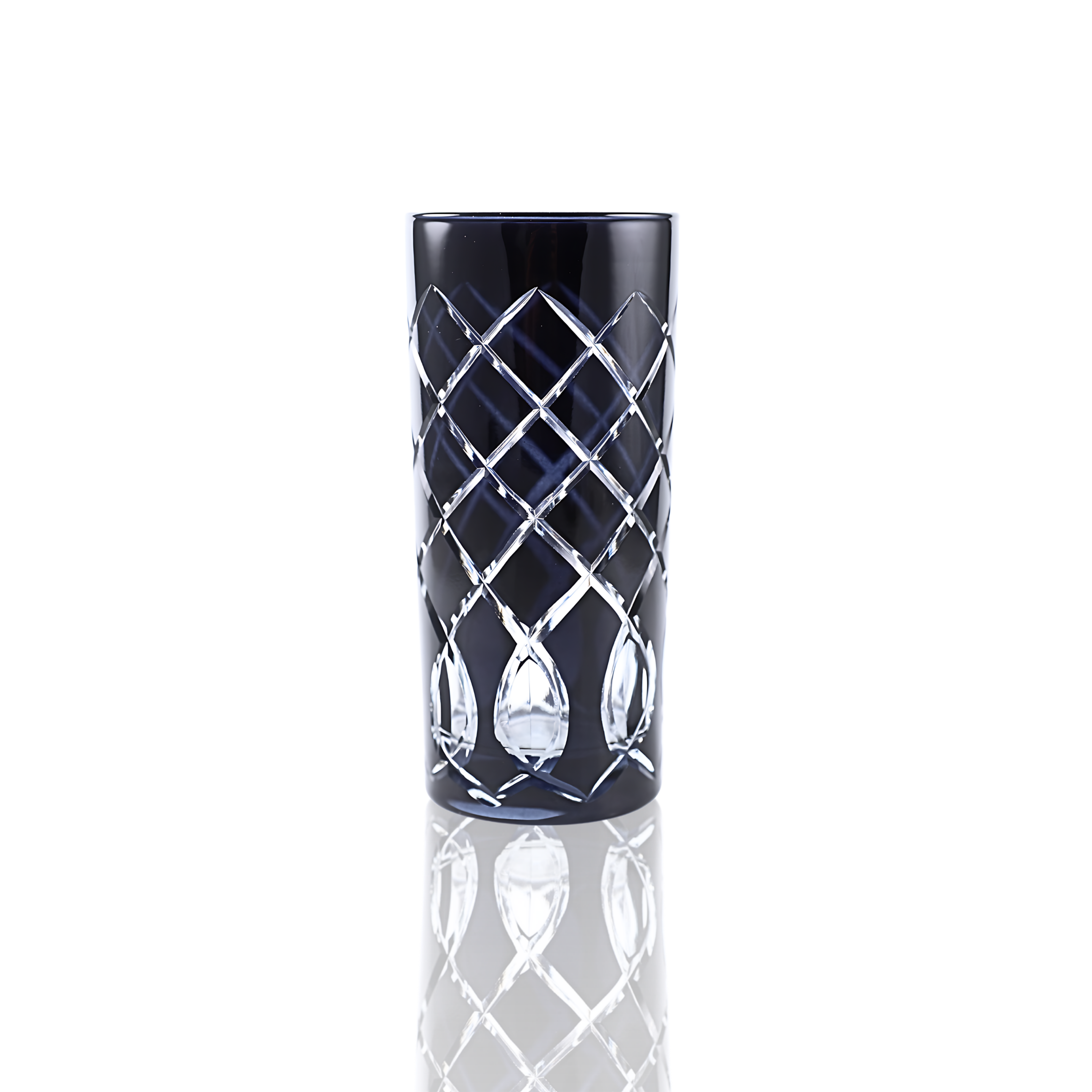 Heritage Highball Glass - Set Of 2 - Margerie Crystal USA