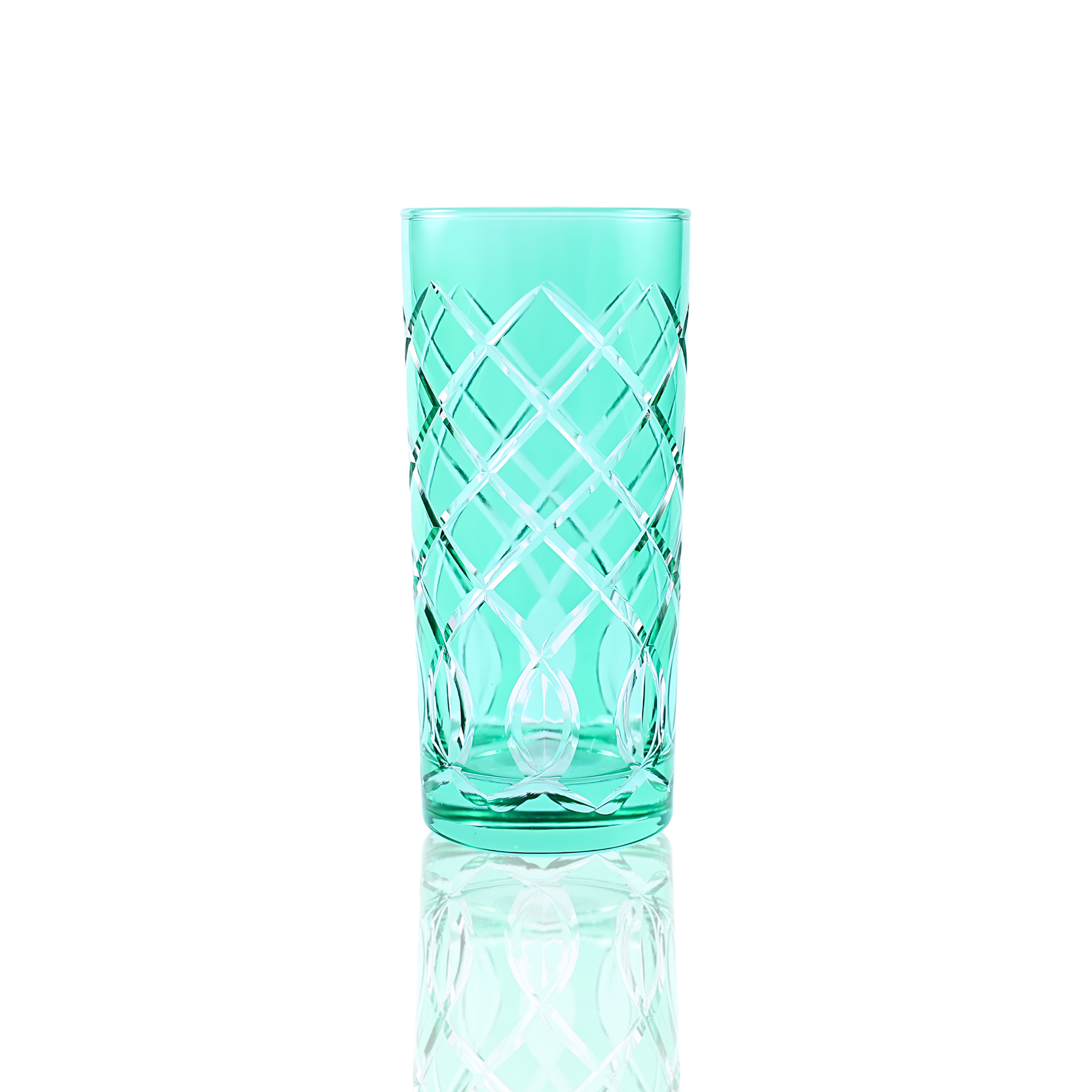 Heritage Highball Glass - Set Of 2 - Margerie Crystal USA