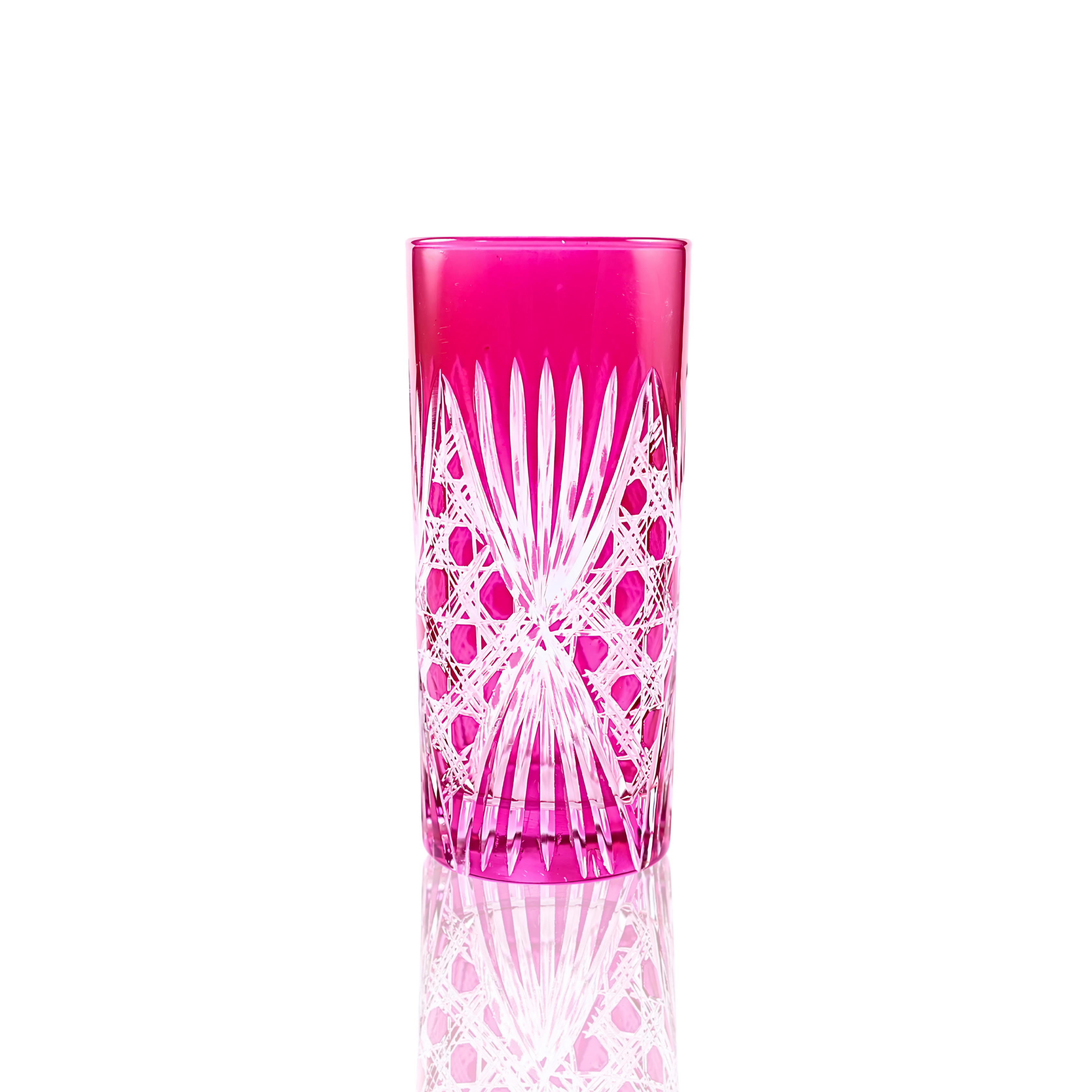 Éclat Highball Glass - Set Of 2 - Margerie Crystal USA