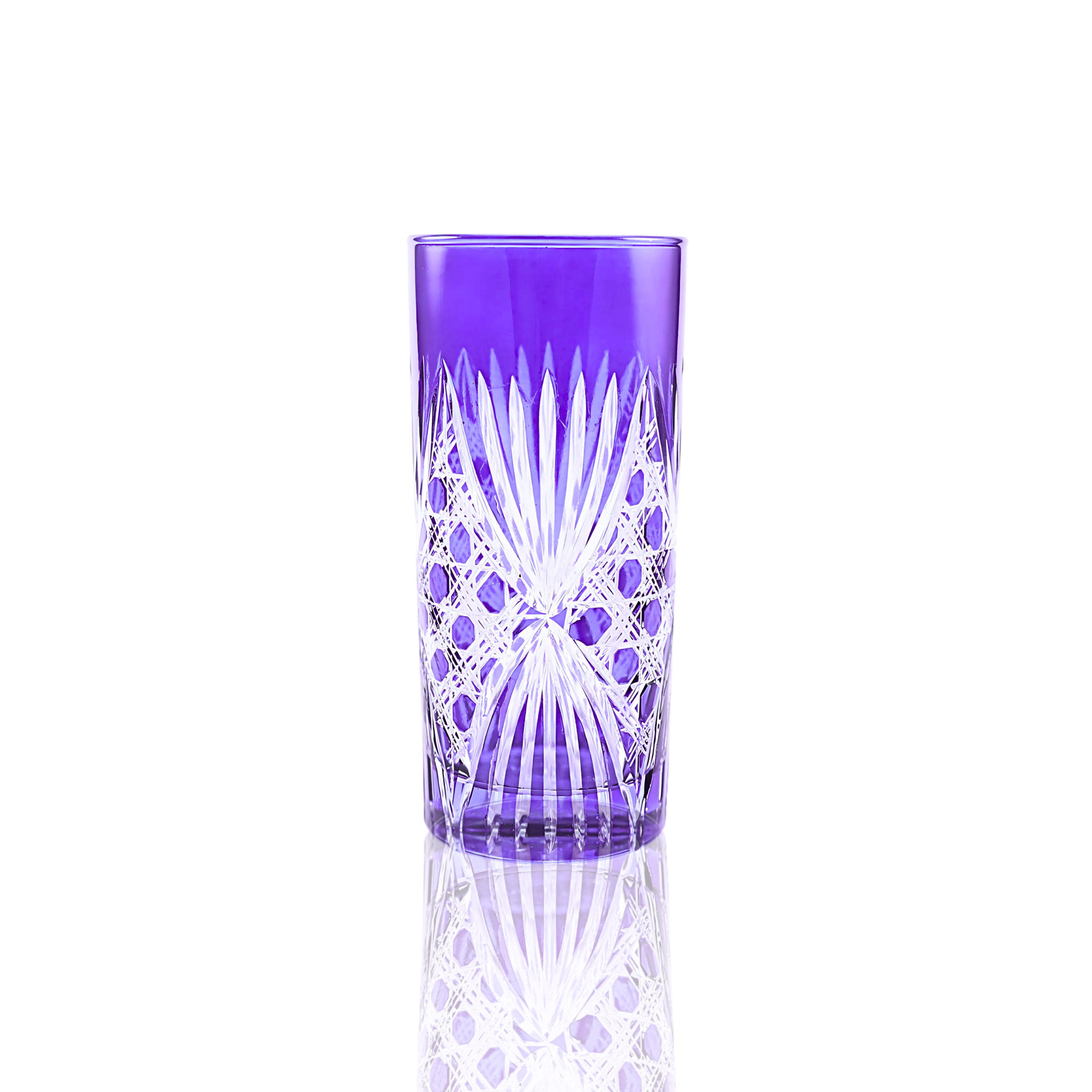 Éclat Highball Glass - Set Of 2 - Margerie Crystal USA