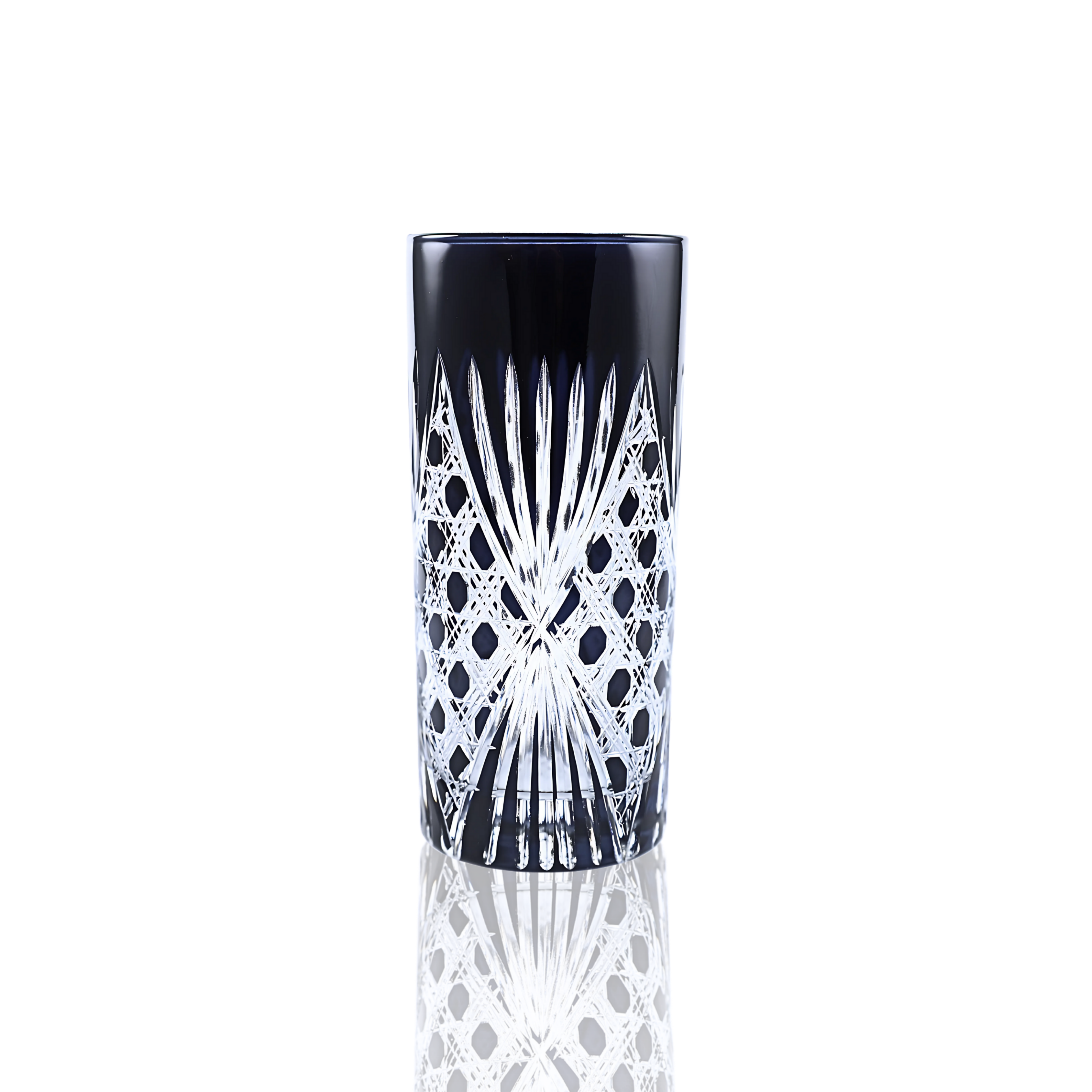 Éclat Highball Glass - Set Of 2 - Margerie Crystal USA