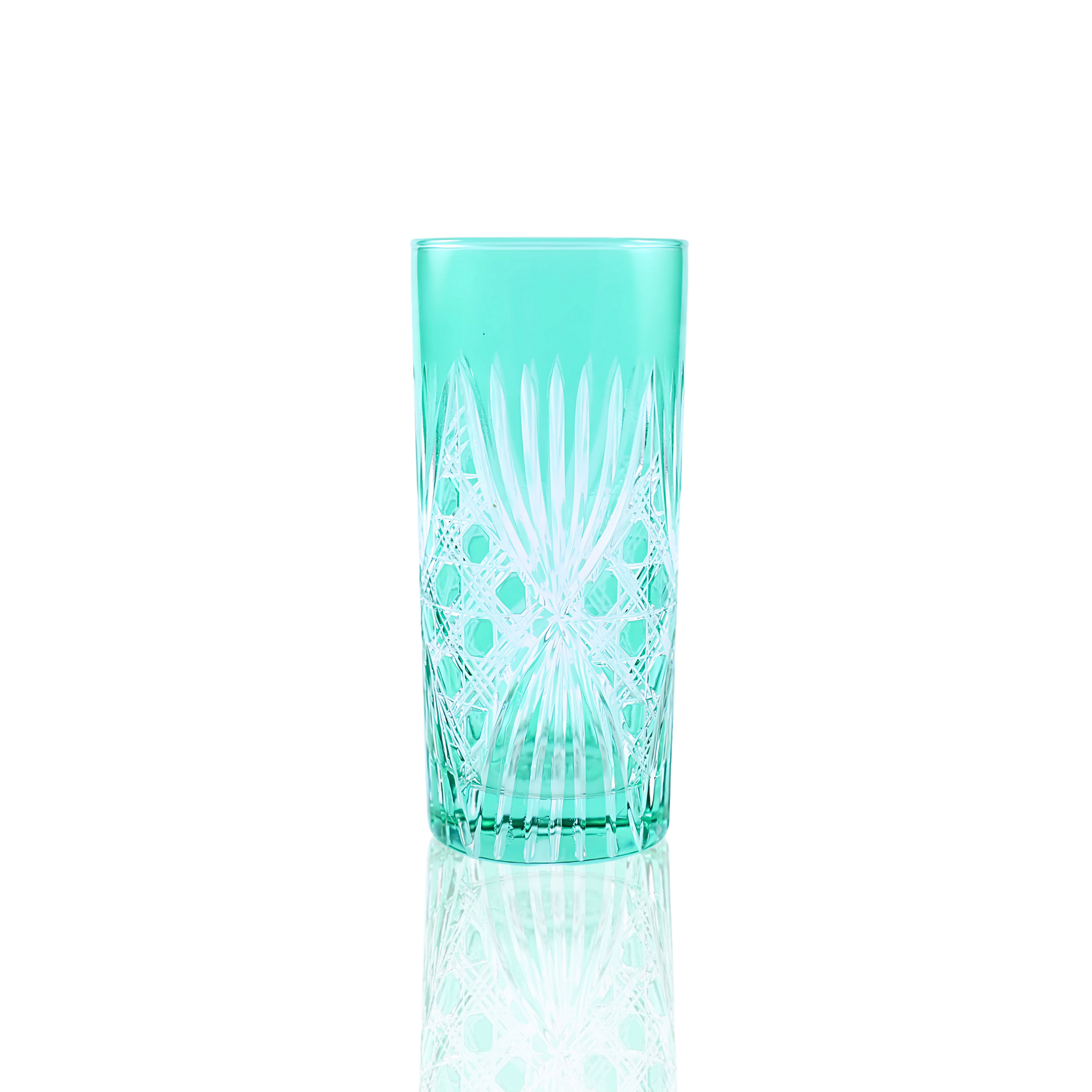 Éclat Highball Glass - Set Of 2 - Margerie Crystal USA