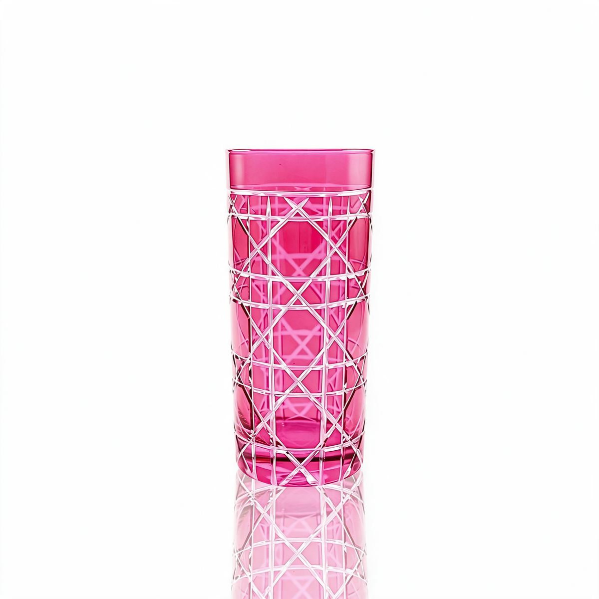 Verre long drink en cristallin taillé Gloria