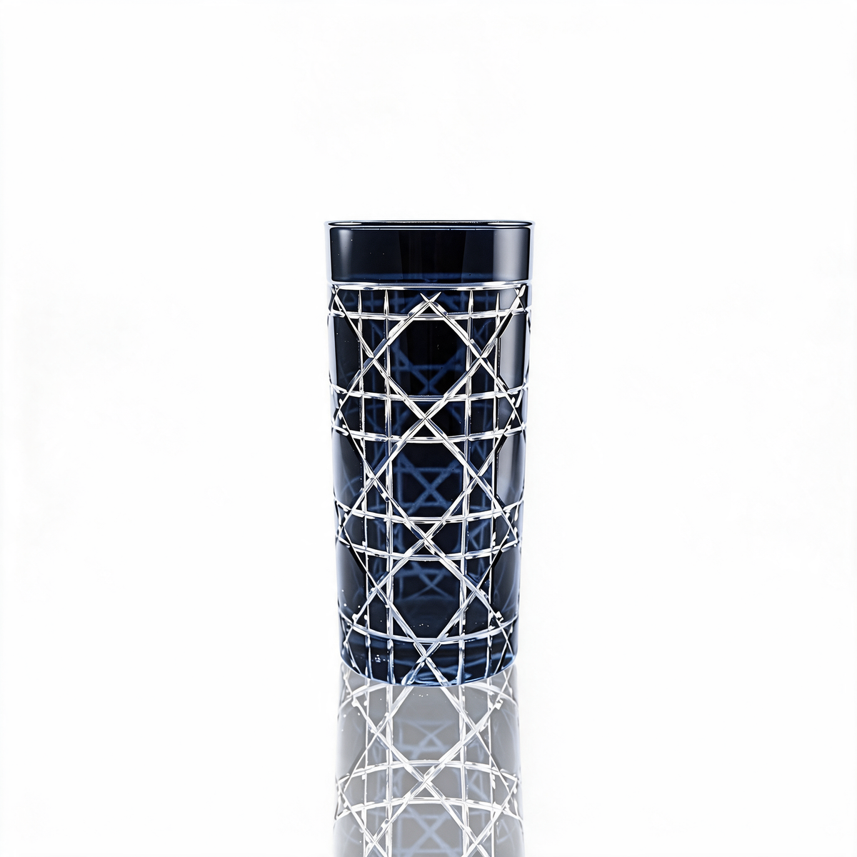 Verre long drink en cristallin taillé Gloria