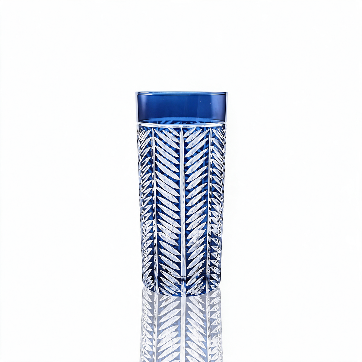 Lanza Cut Crystal Highball-Glas