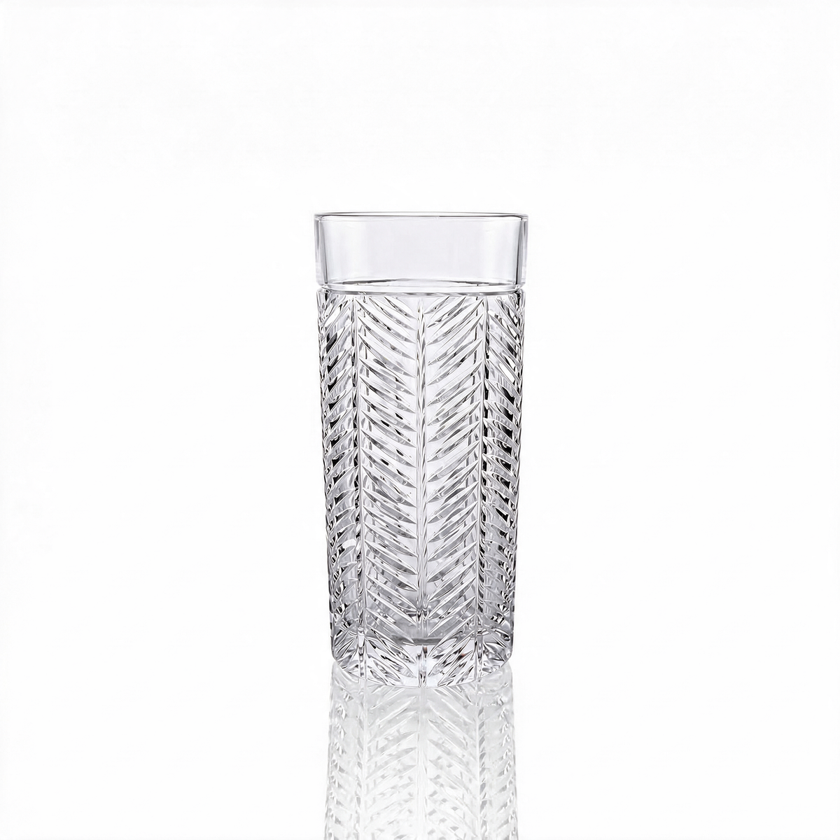 Lanza Cut Crystal Highball-Glas
