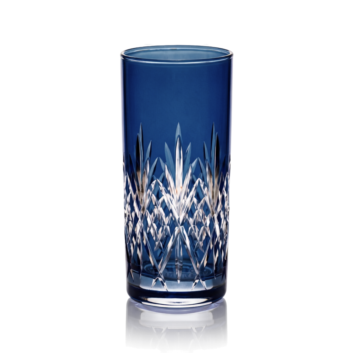 Verre long drink en cristallin taillé Linka