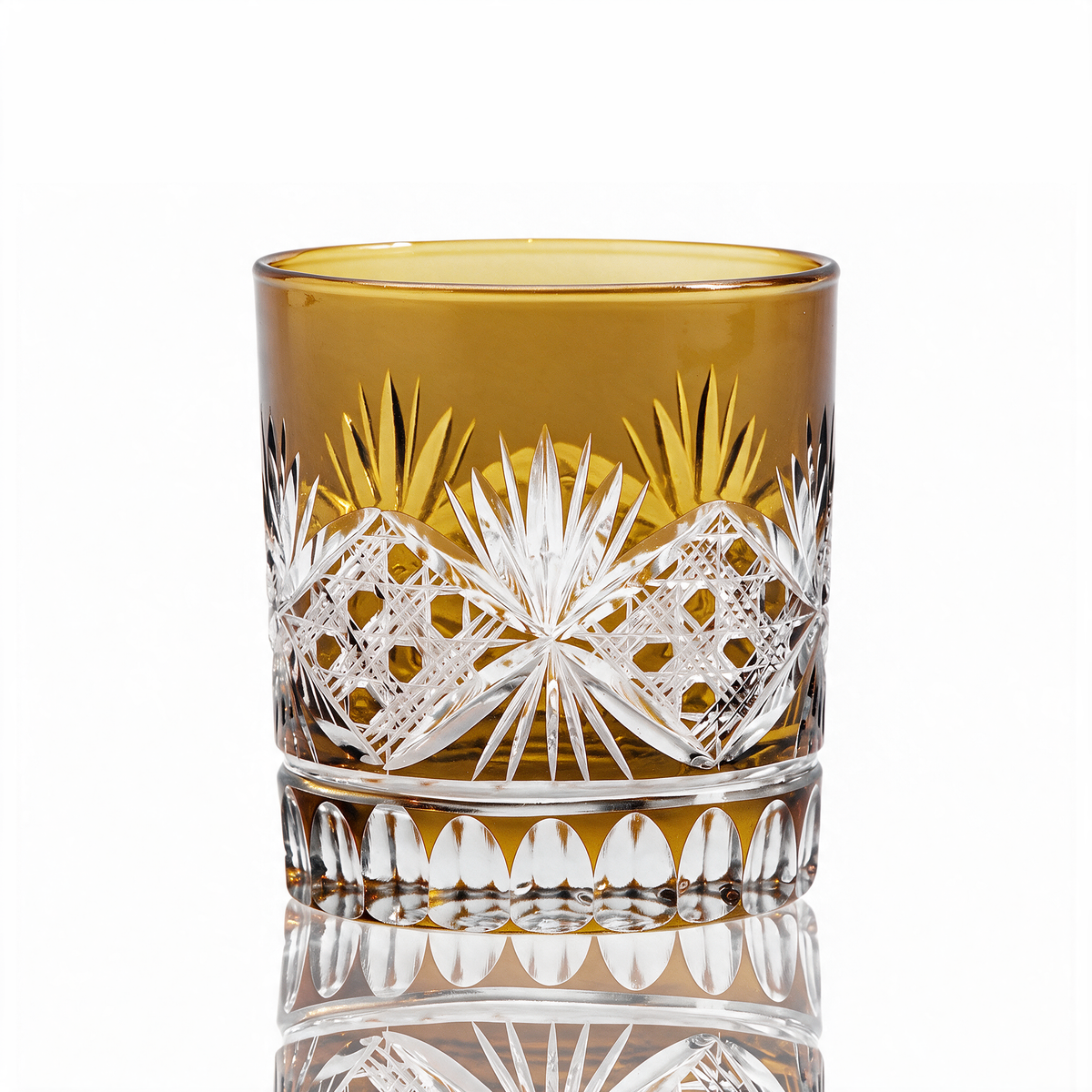 Verre à whisky Old Fashioned taillé Victorian
