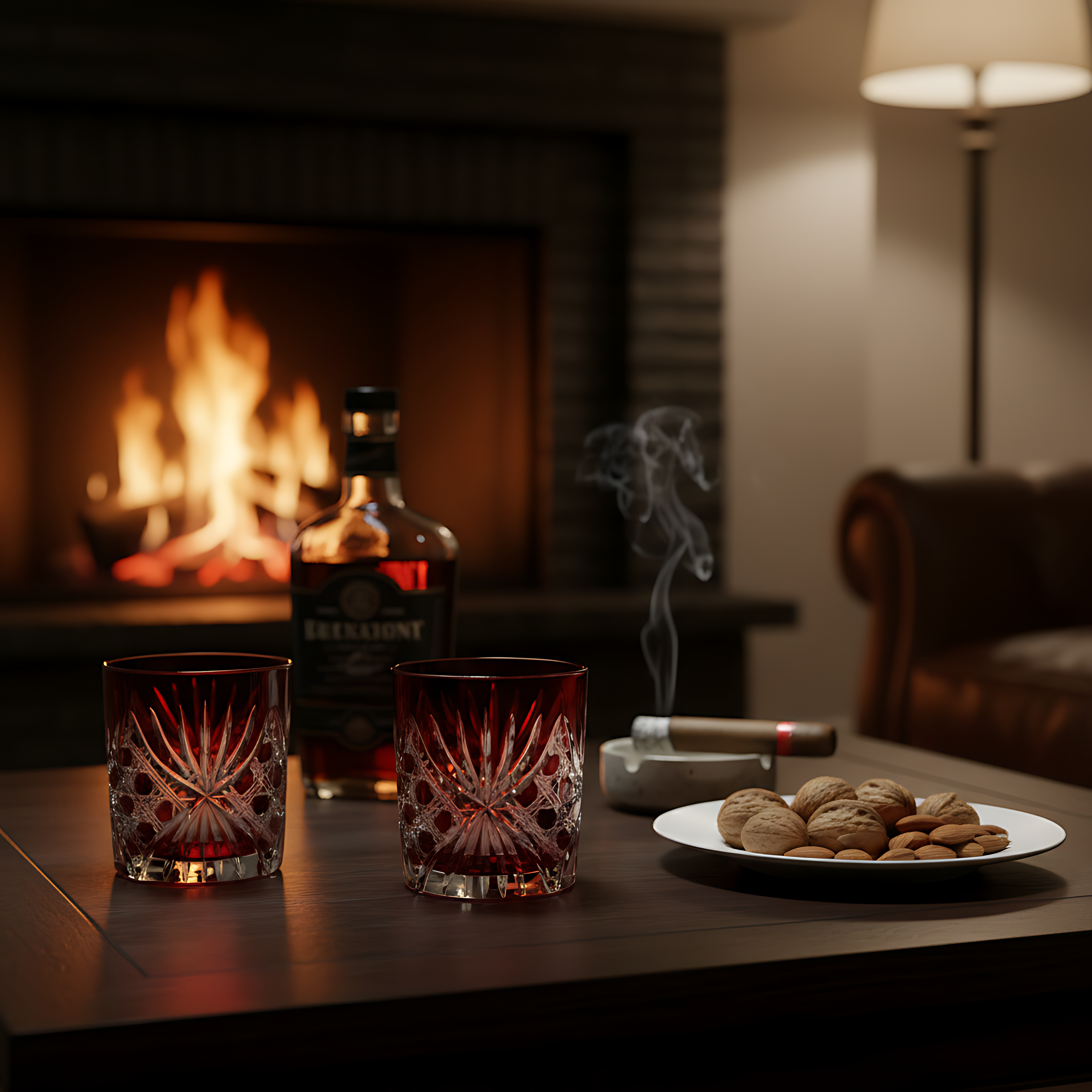 Éclat Old Fashioned Whiskey Glass - Set Of 2 - Margerie Crystal USA