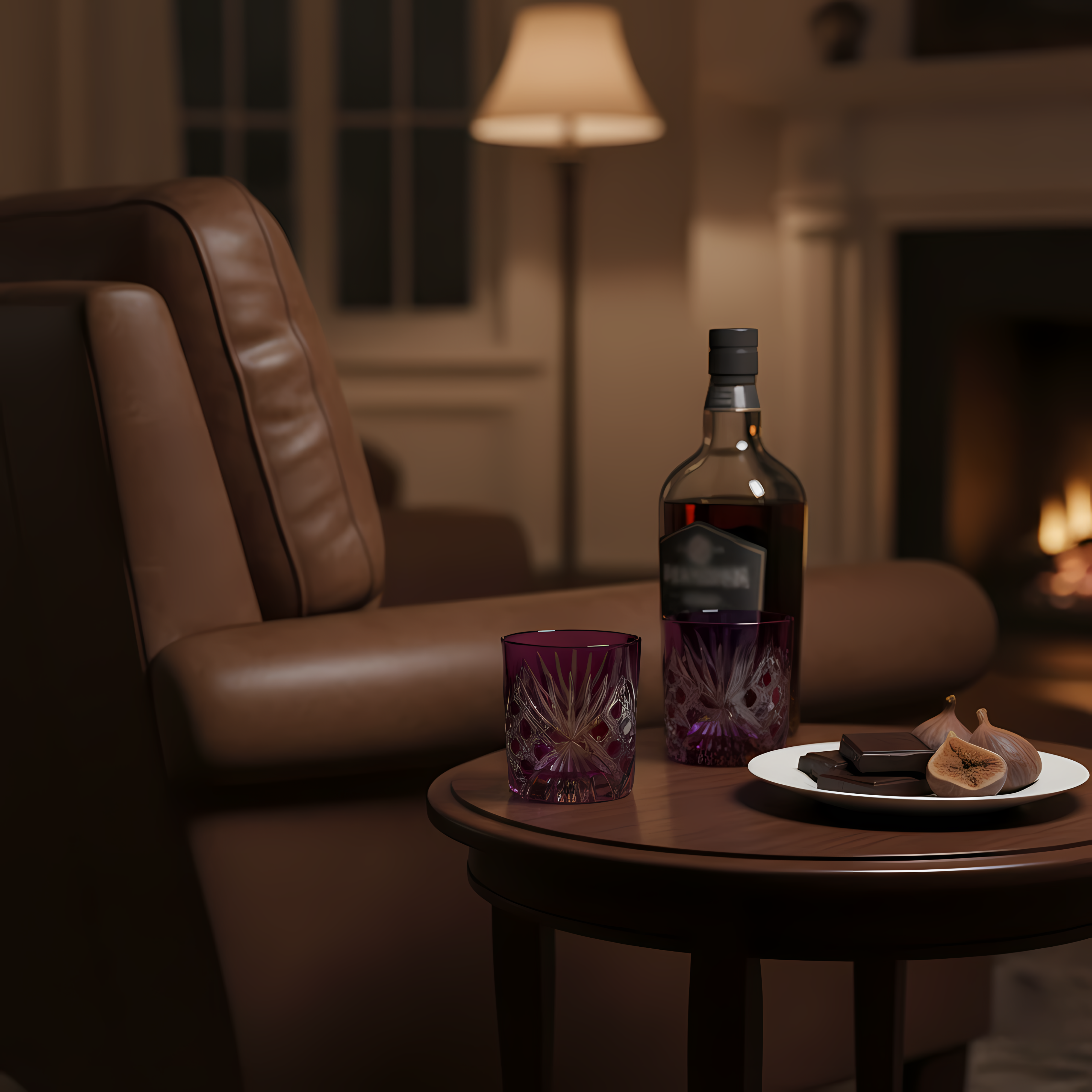 Éclat Old Fashioned Whiskey Glass - Set Of 2 - Margerie Crystal USA