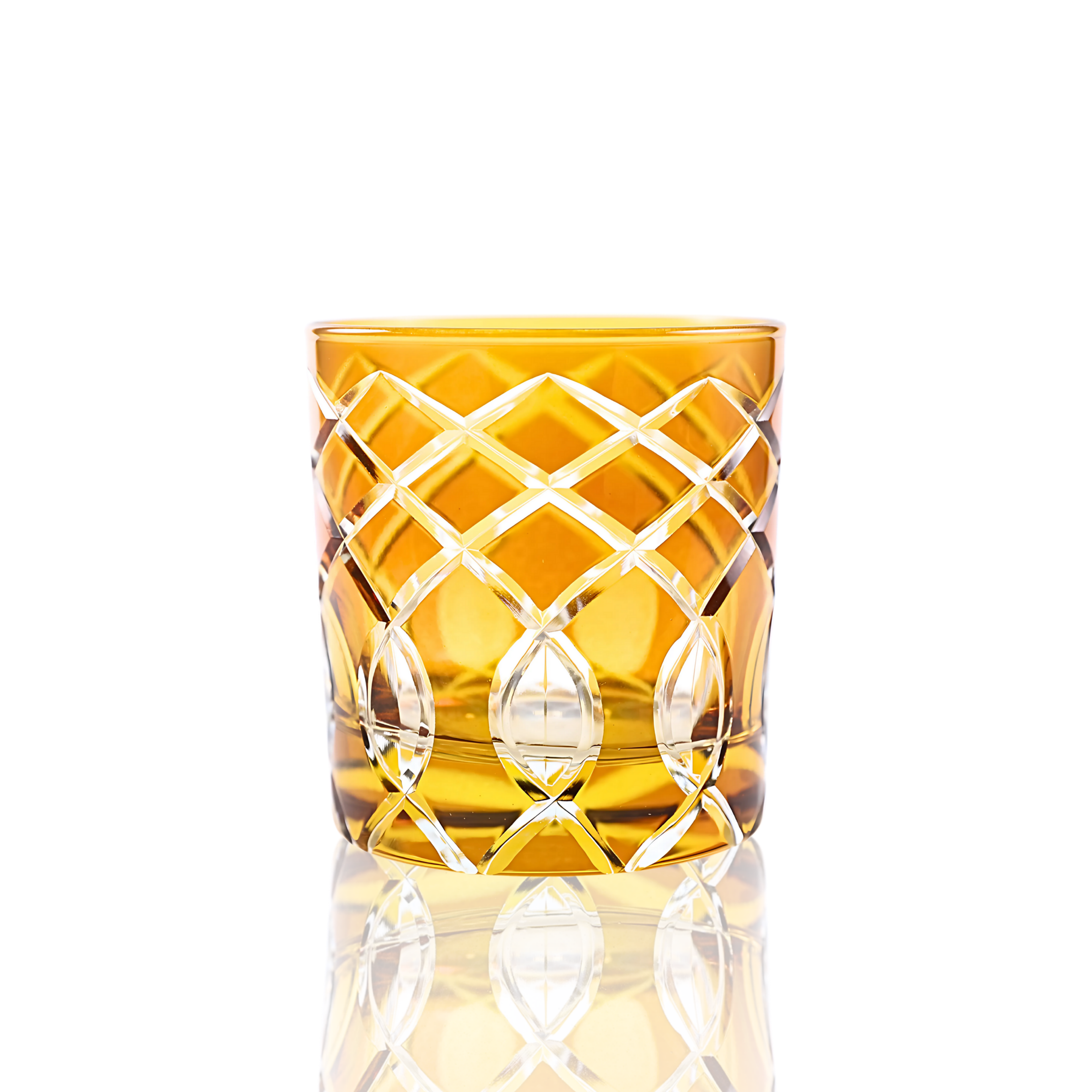 Heritage Old Fashioned Whiskey Glass - Set Of 2 - Margerie Crystal USA