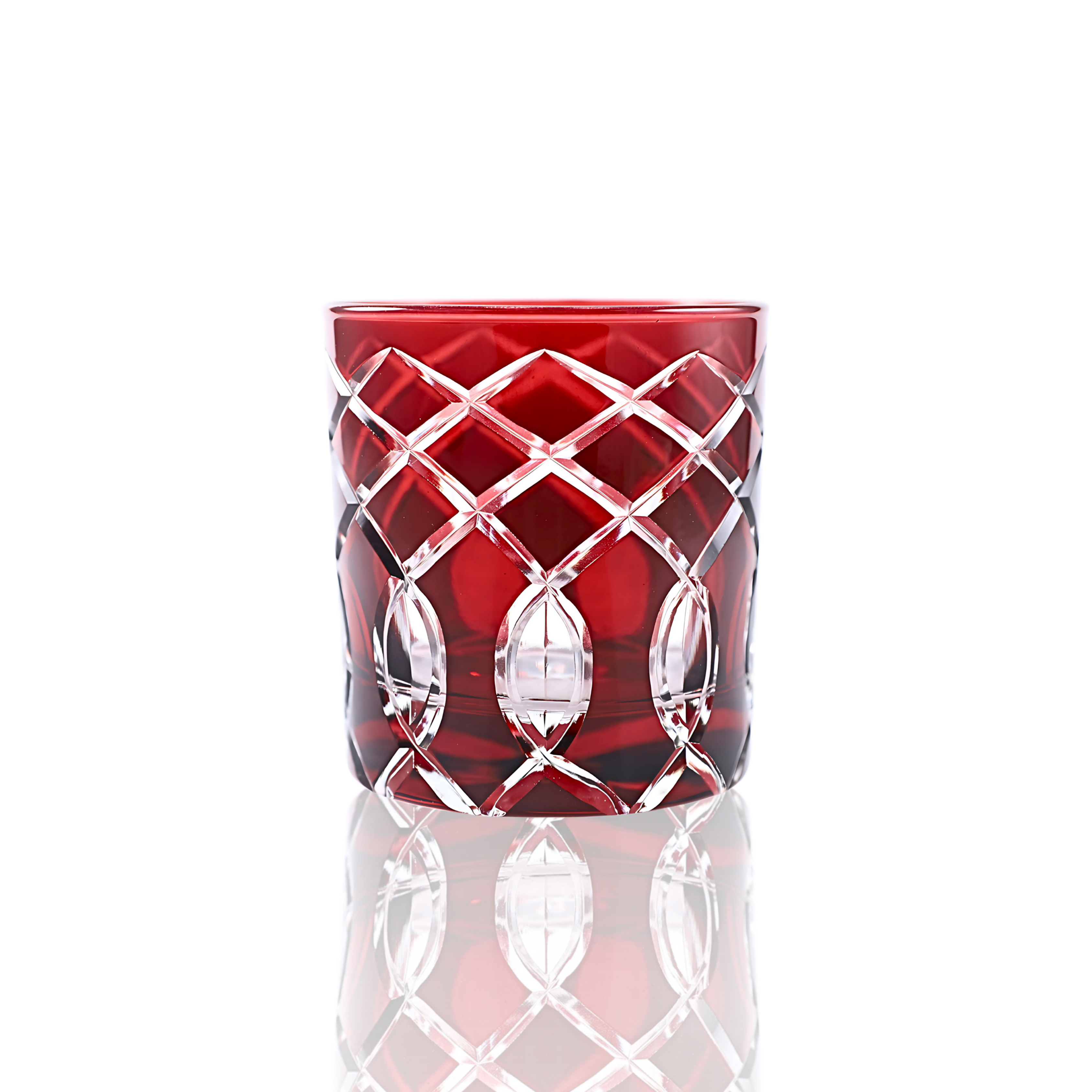 Heritage Old Fashioned Whiskey Glass - Set Of 2 - Margerie Crystal USA