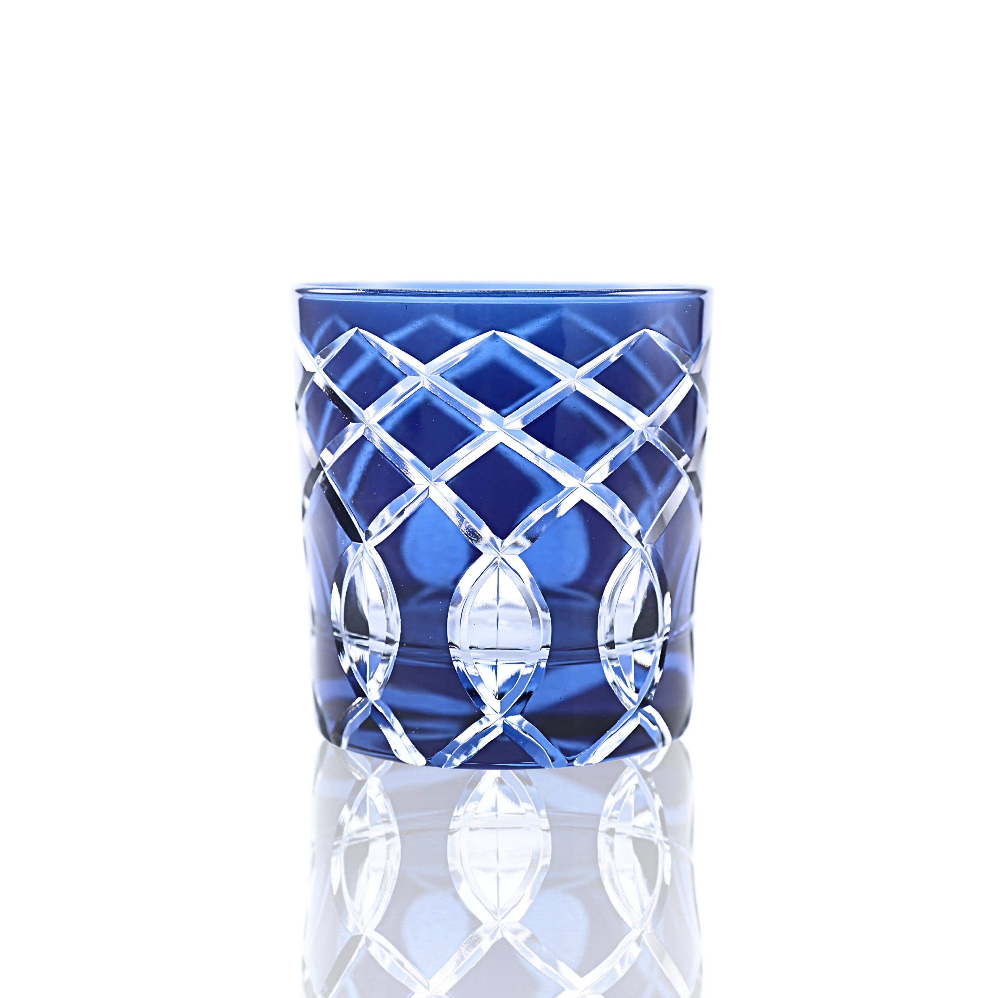 Heritage Old Fashioned Whiskey Glass - Set Of 2 - Margerie Crystal USA