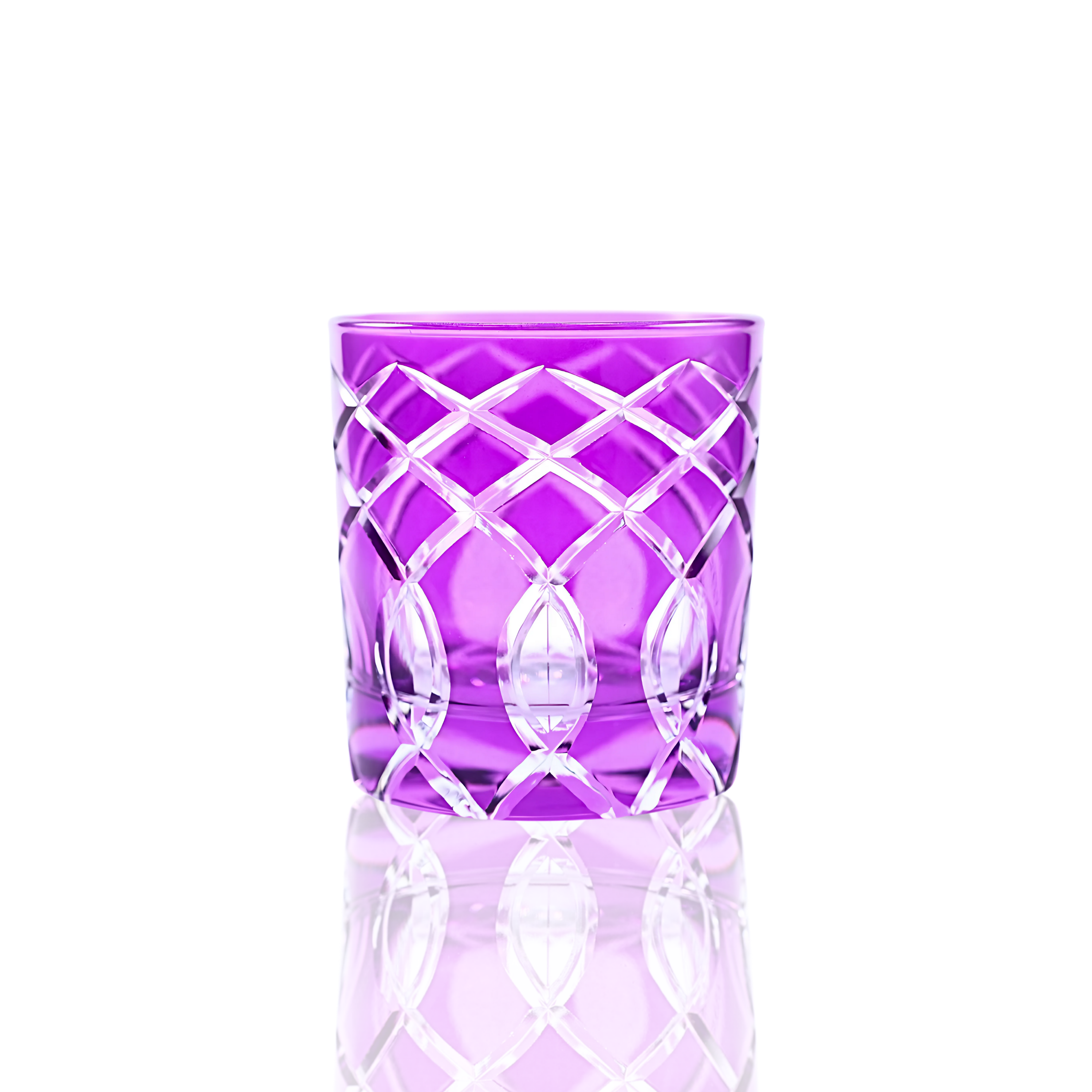 Heritage Old Fashioned Whiskey Glass - Set Of 2 - Margerie Crystal USA