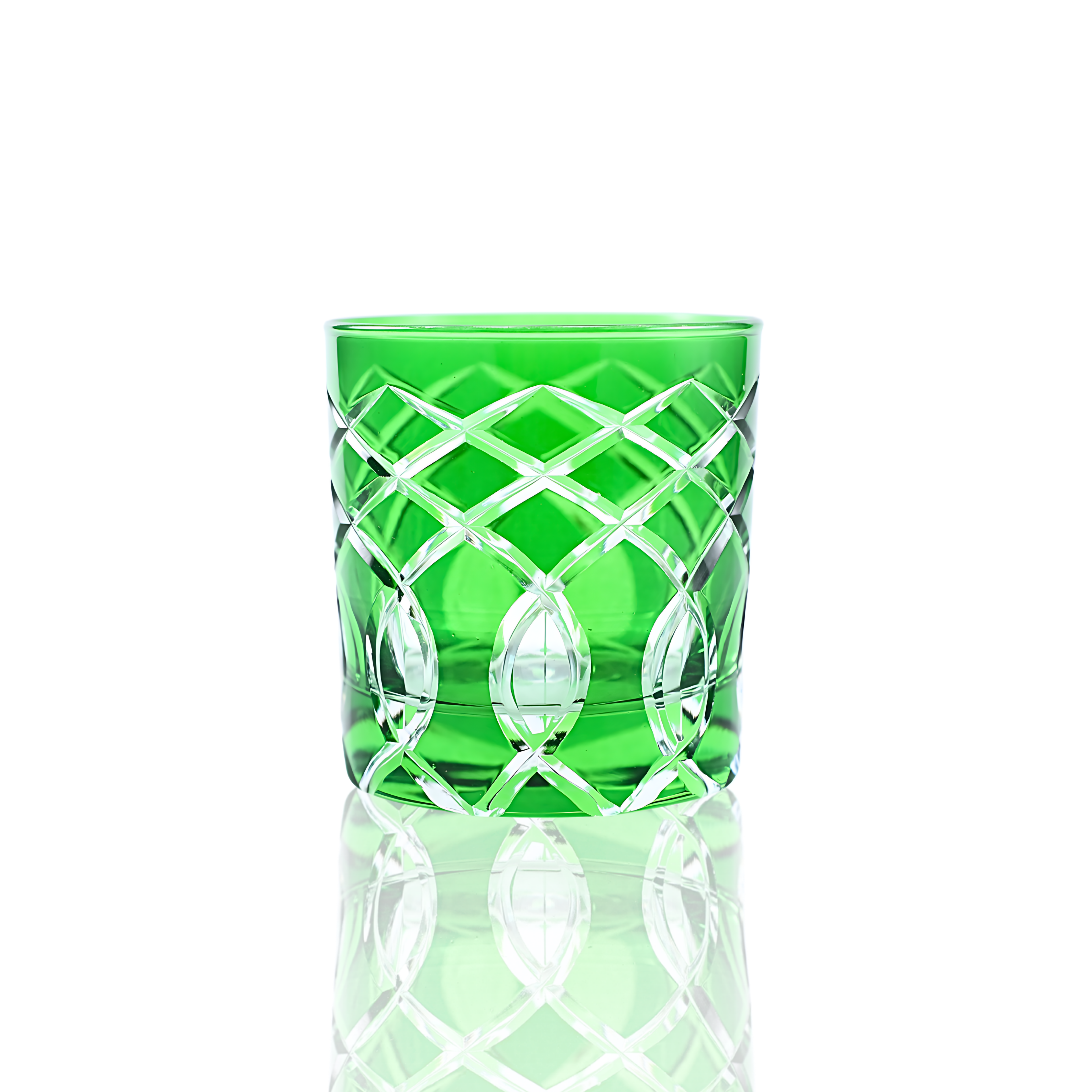 Heritage Old Fashioned Whiskey Glass - Set Of 2 - Margerie Crystal USA