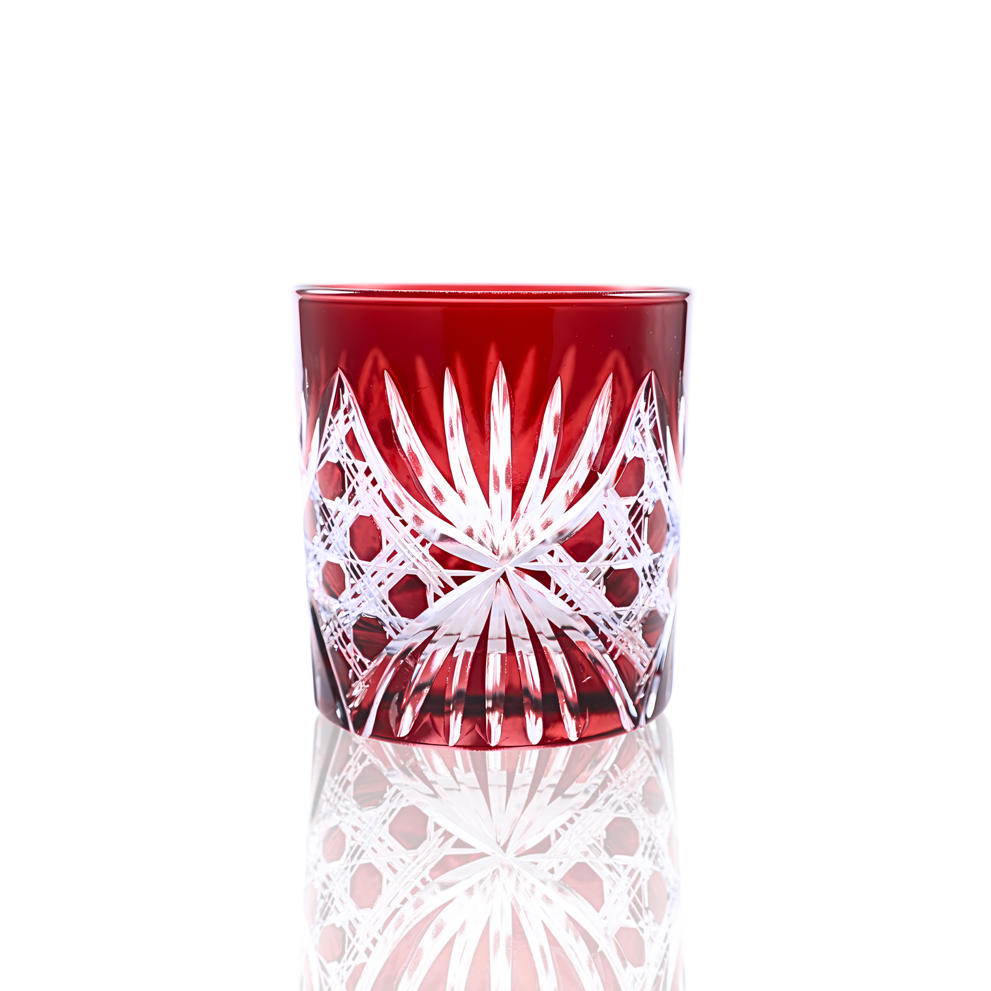 Éclat Old Fashioned Whiskey Glass - Set Of 2 - Margerie Crystal USA