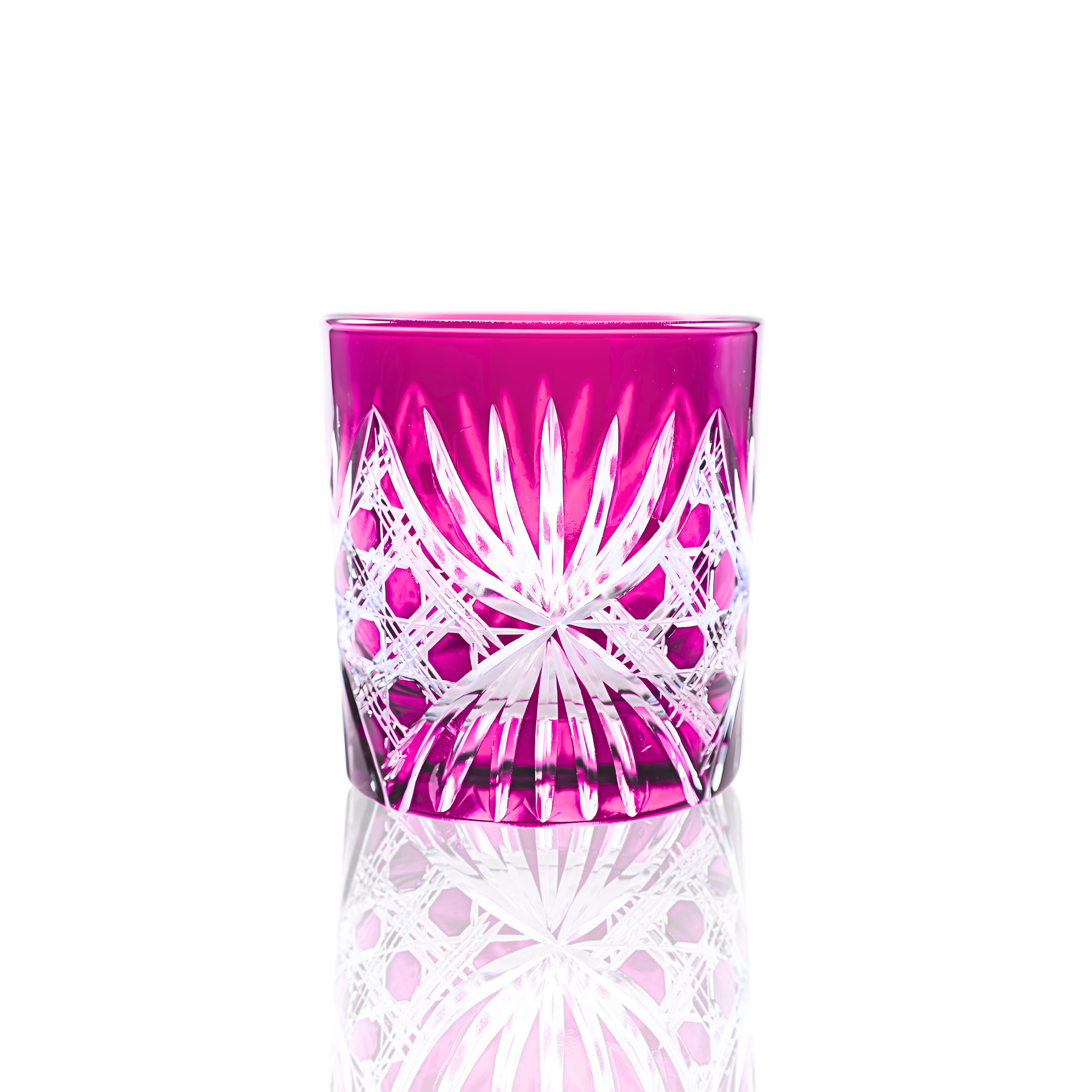 Éclat Old Fashioned Whiskey Glass - Set Of 2 - Margerie Crystal USA