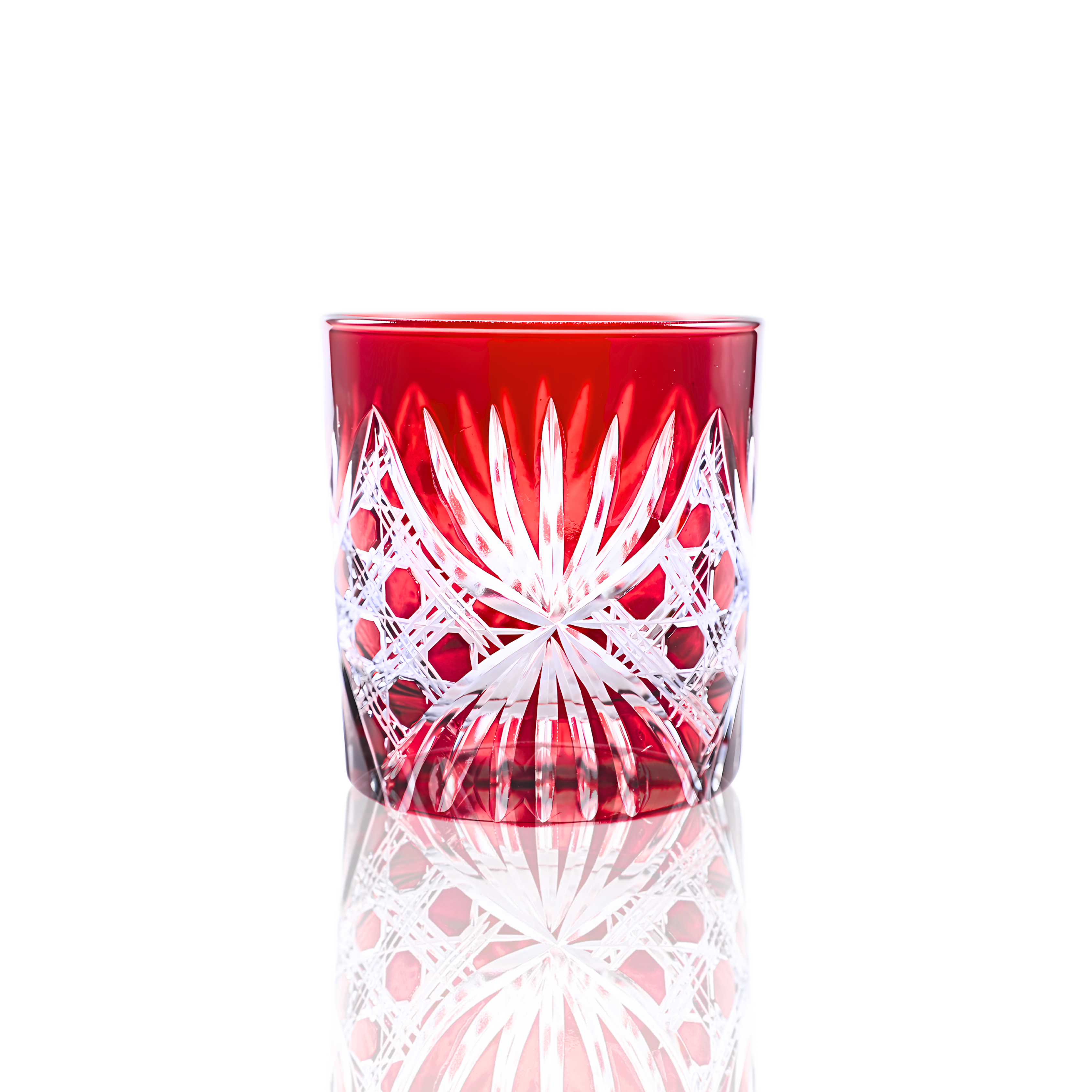 Éclat Old Fashioned Whiskey Glass - Set Of 2 - Margerie Crystal USA