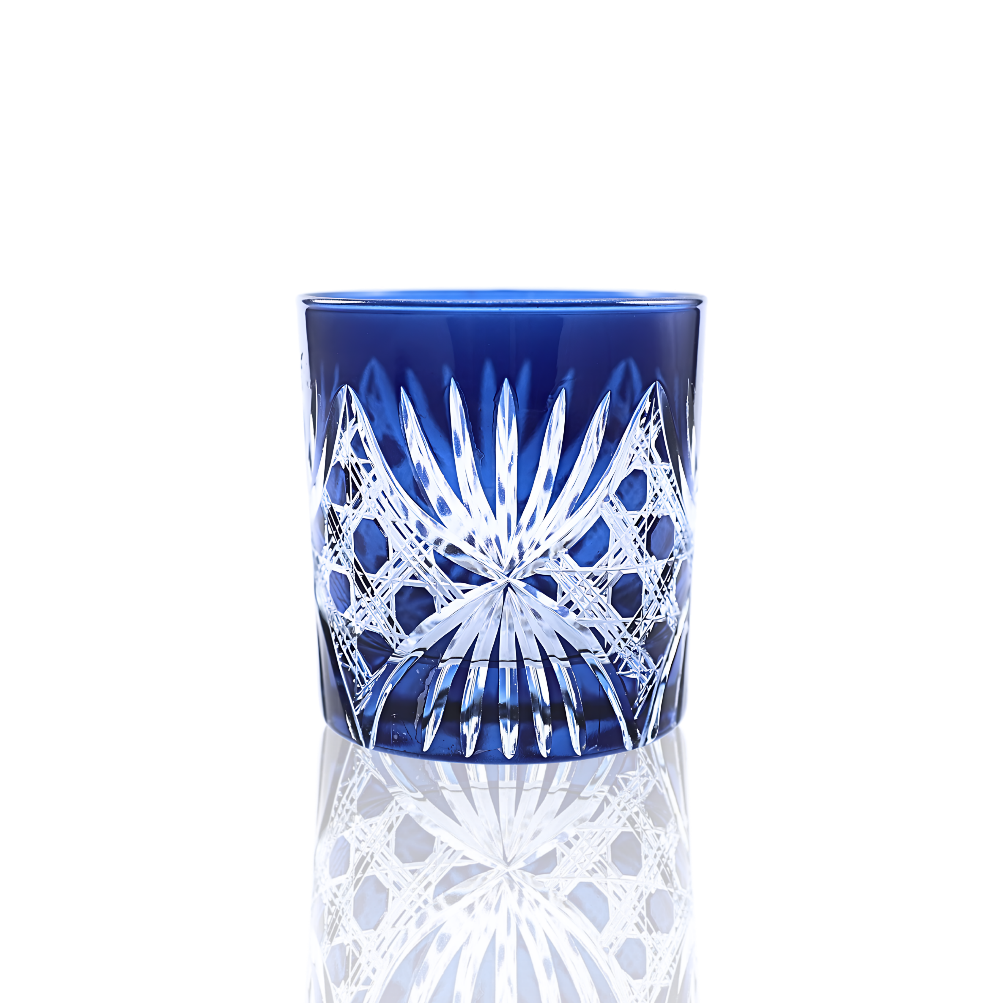 Éclat Old Fashioned Whiskey Glass - Set Of 2 - Margerie Crystal USA