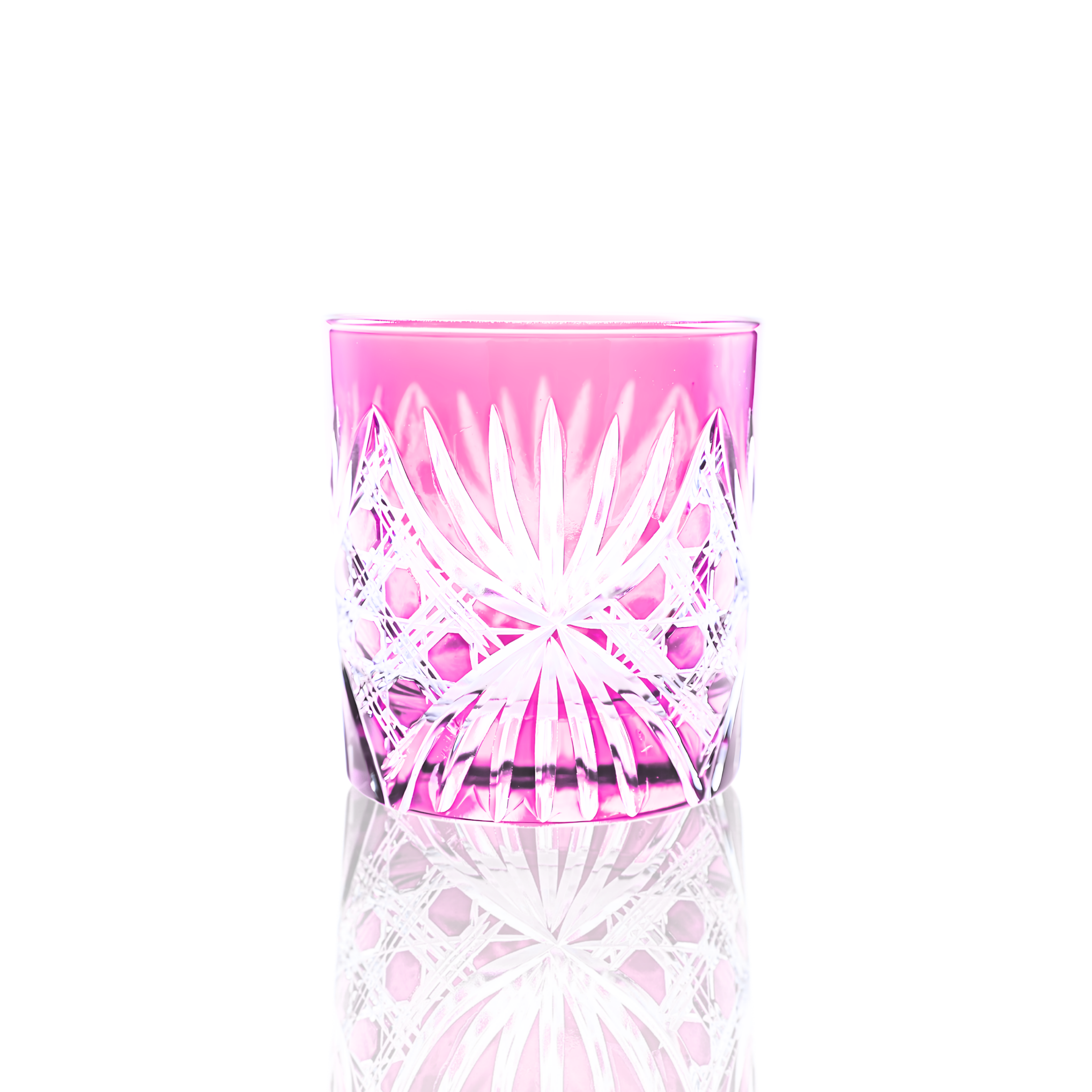 Éclat Old Fashioned Whiskey Glass - Set Of 2 - Margerie Crystal USA