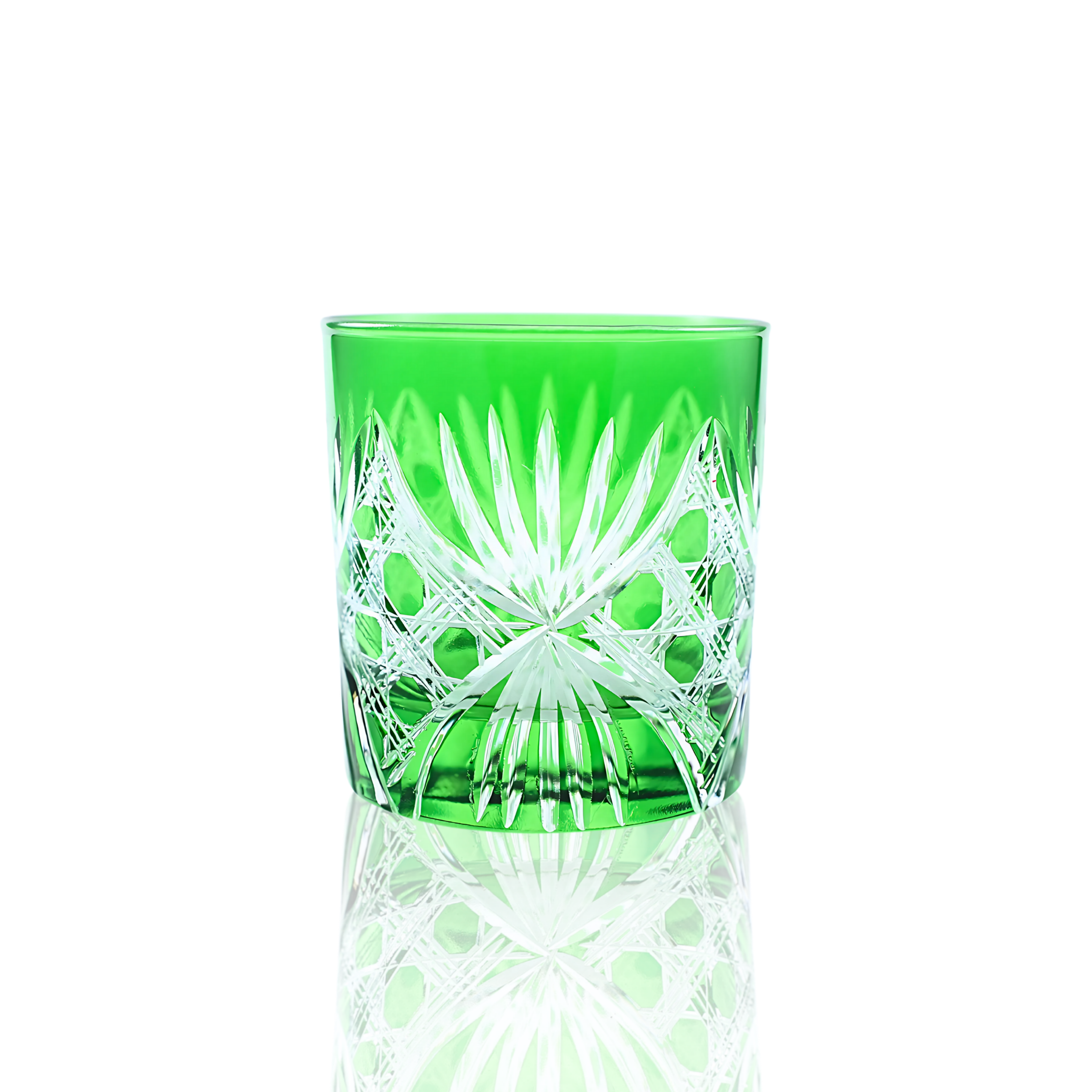 Éclat Old Fashioned Whiskey Glass - Set Of 2 - Margerie Crystal USA