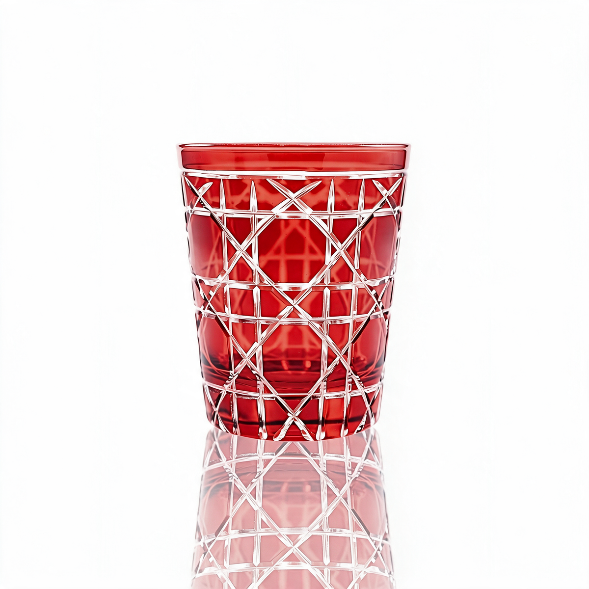 Gobelet en cristallin taillé Gloria