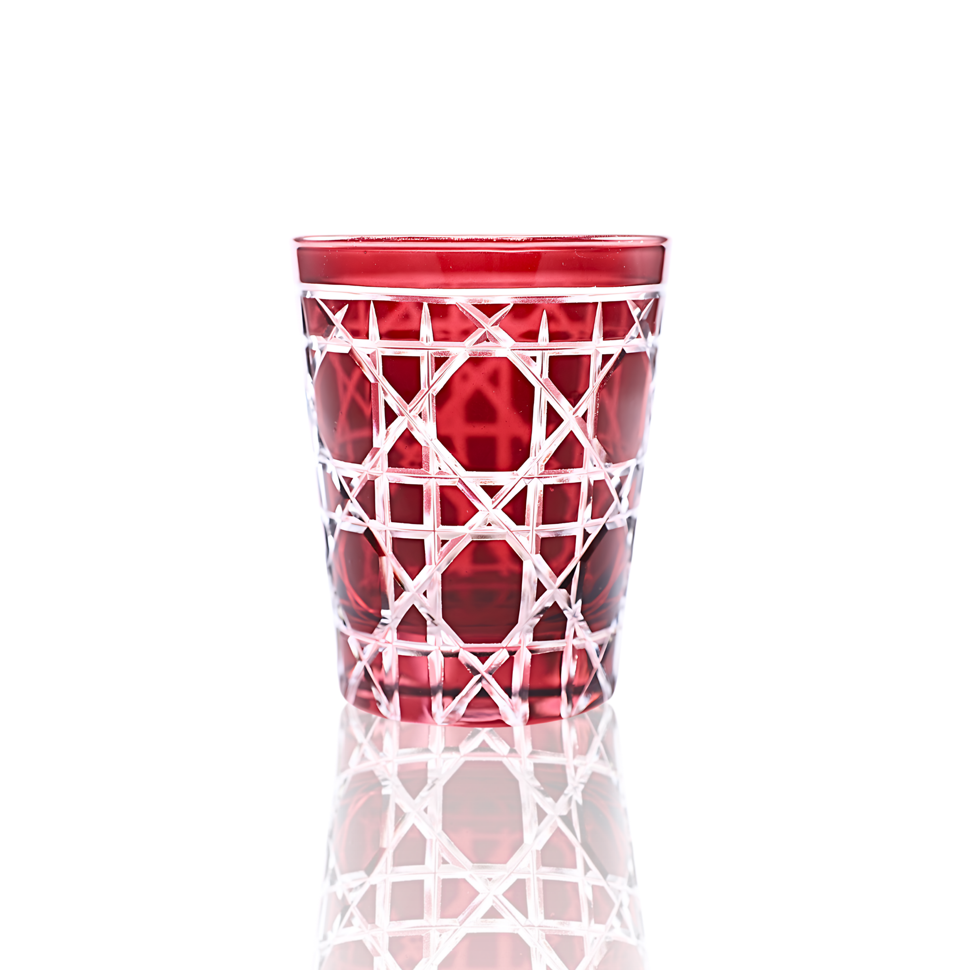 Gloria Cut Crystal Tumblers - Set Of 2 - Margerie Crystal USA