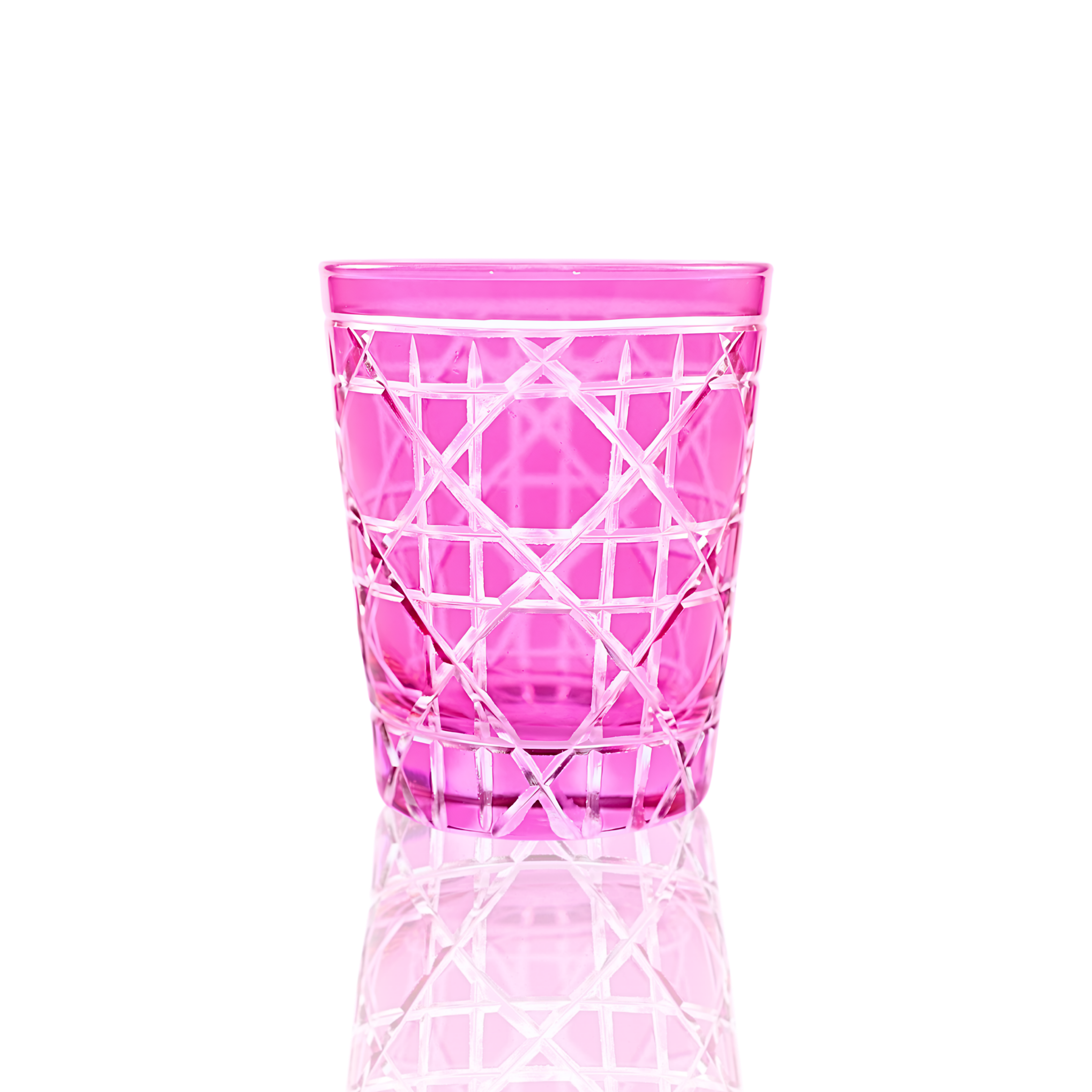 Gloria Cut Crystal Tumblers - Set Of 2 - Margerie Crystal USA